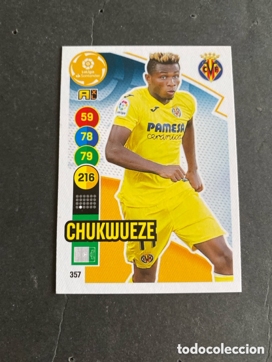 Figurine di Calcio: Cromo Adrenalyn liga 20/21 Villarreal N* 357