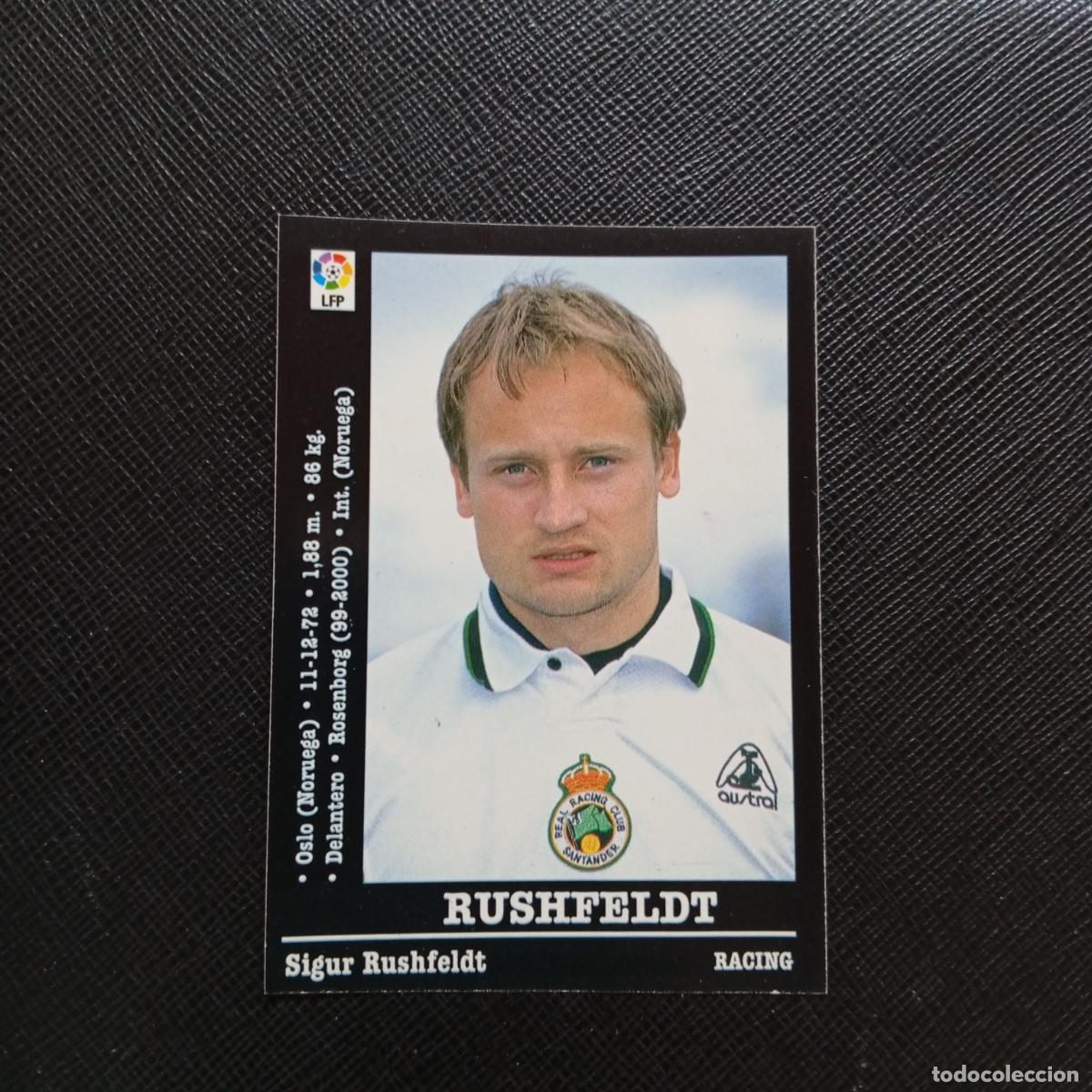 Cartes &agrave; collectionner de Football: 252 RUSHFELDT RACING PANINI 00 01 CROMO FUTBOL LIGA 2000 2001 - SIN PEGAR - A31 PG442