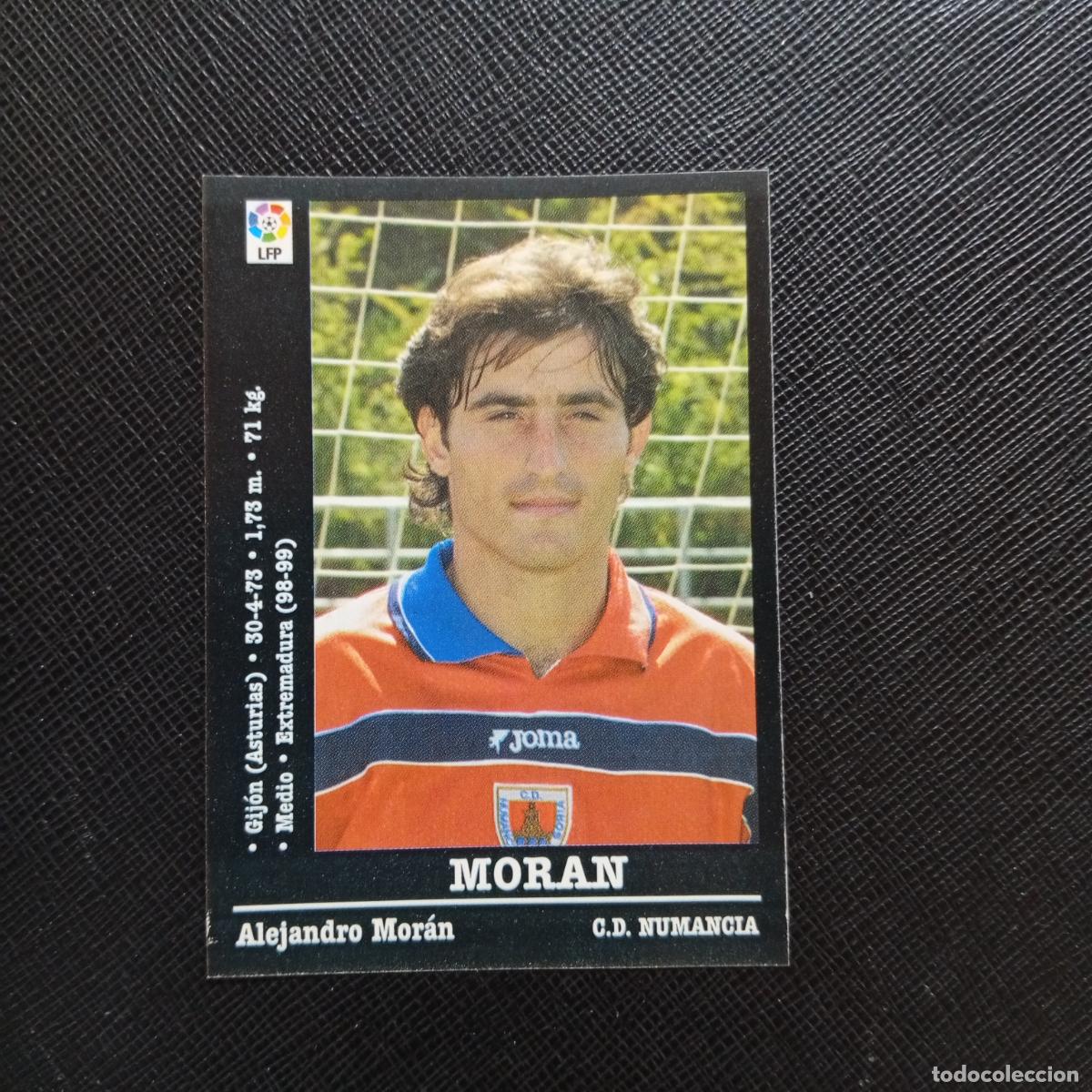 Figurine di Calcio: 282 MORAN NUMANCIA PANINI 00 01 CROMO FUTBOL LIGA 2000 2001 - SIN PEGAR - A31 PG451