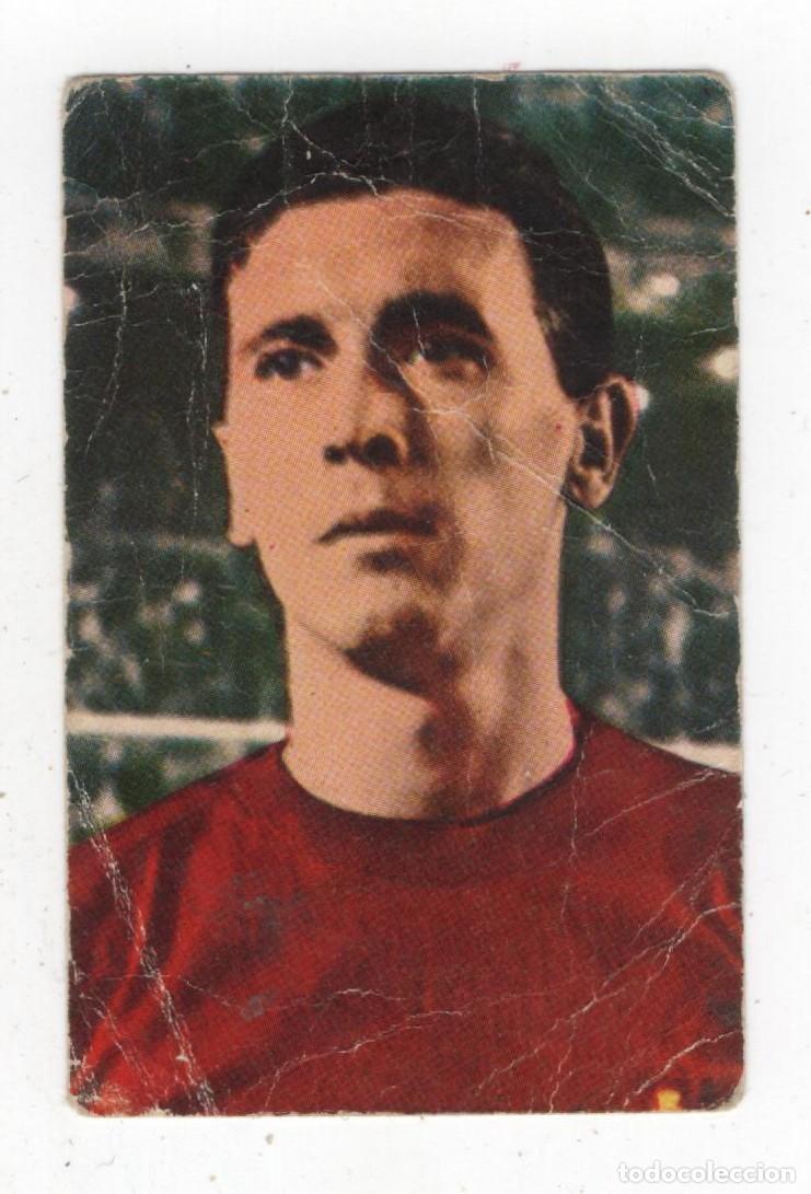 Fu&szlig;ball-Sticker: ANTIGUO CROMO N&ordm; 145 CEREZUELA PONTEVEDRA C.F. BORROSO EDITORIAL LUIS ROMERO VER DE LAS DOS CARAS