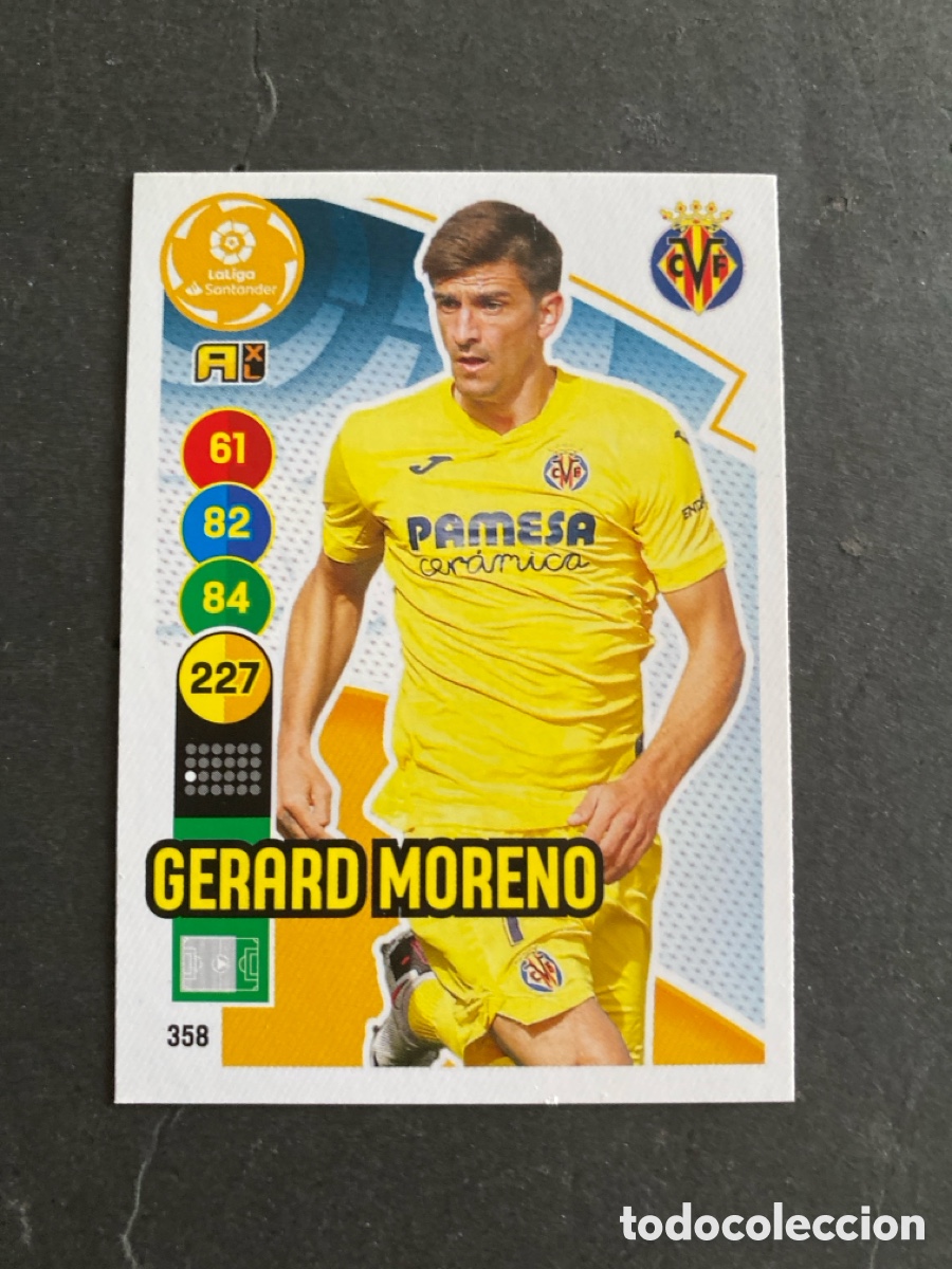 Cartes &agrave; collectionner de Football: Cromo Adrenalyn liga 20/21 Villarreal N* 358