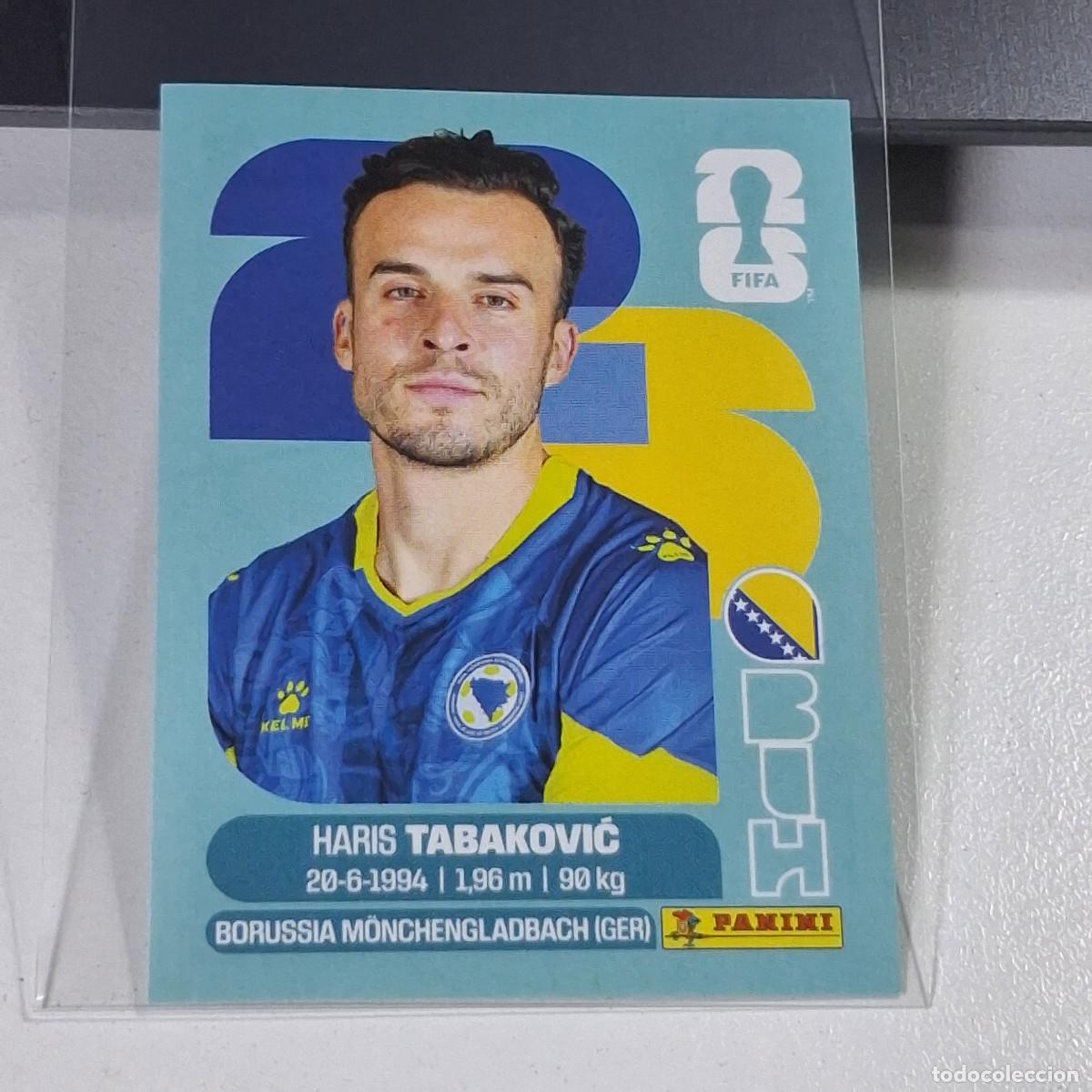 Cromos de f&uacute;tbol: B67 BIH 20 BIH20 HARIS TABAKOVIC BOSNIA HERZEGOVINA BIH MUNDIAL FIFA WORLD CUP 2026 STICKER PANINI