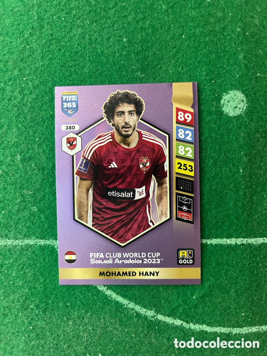 Cromos de f&uacute;tbol: 380 MOHAMED HANY AL AHLY ADRENALYN FIFA 365 2024 2025 PANINI
