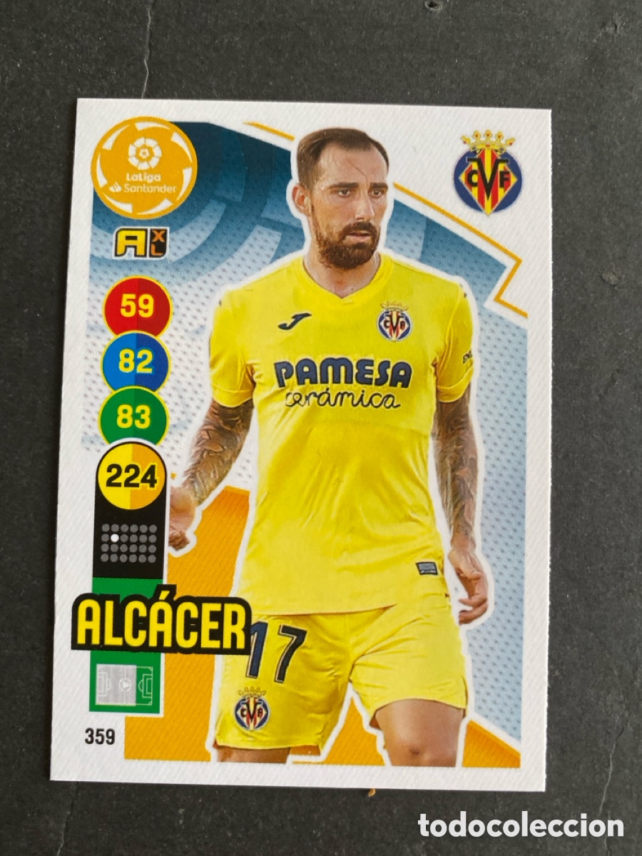 Cromos de f&uacute;tbol: Cromo Adrenalyn liga 20/21 Villarreal N* 359