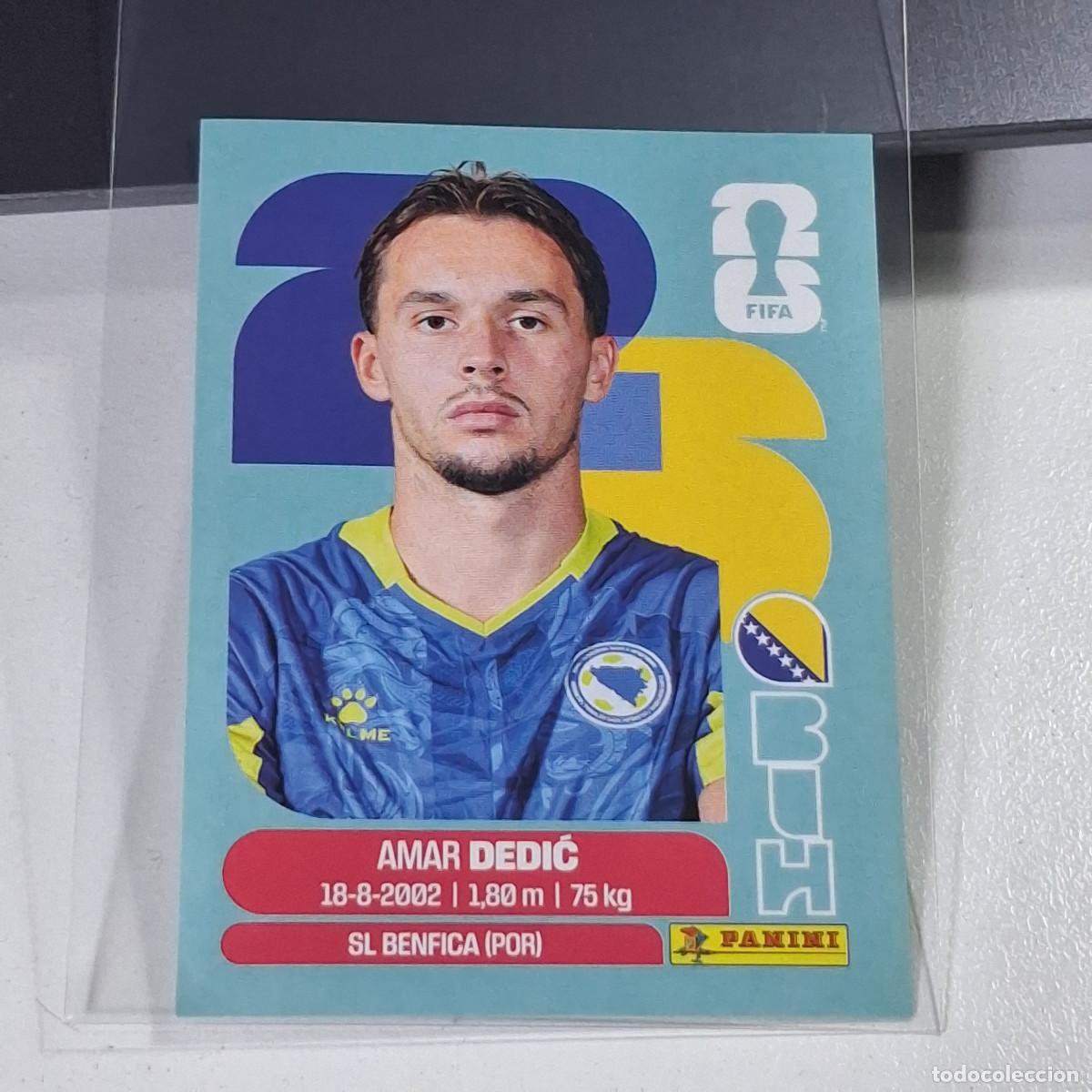 Cromos de Futebol: B67 BIH3 BIH 3 AMAR DEDIC BOSNIA HERZEGOVINA MUNDIAL FIFA WORLD CUP 2026 STICKER PANINI