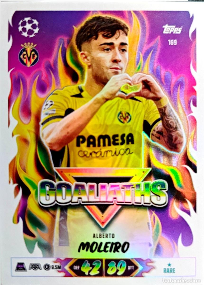 Cromos de Futebol: 169 Alberto Moleiro - Villarreal CF - GOALIATHS - TOPPS Match Attax 2026 2027 26 27