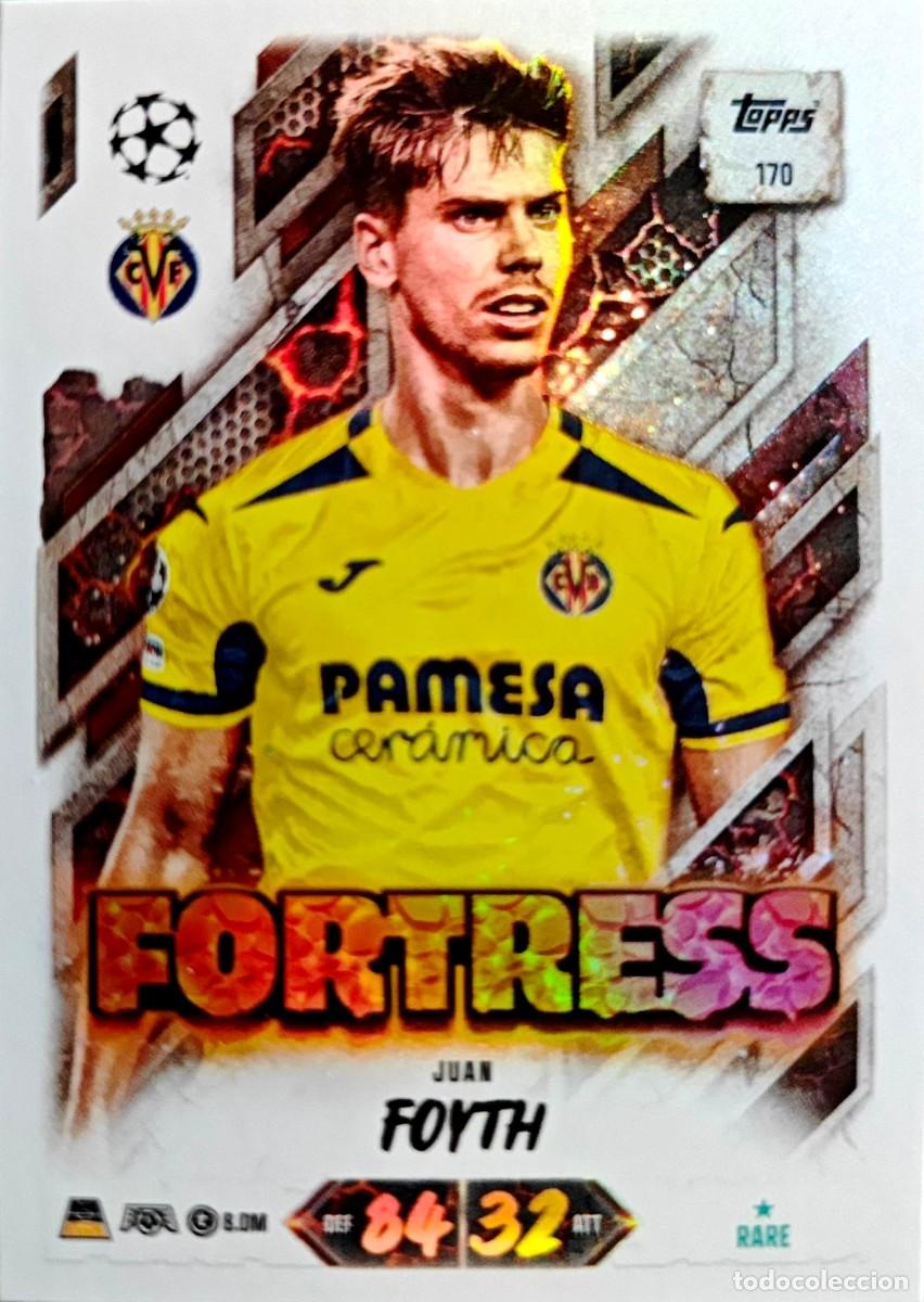 Cromos de Futebol: 170 Juan Foyth - Villarreal CF - FORTRESS - TOPPS Match Attax 2026 2027 26 27