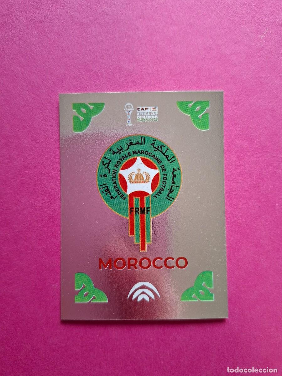 Cromos de Futebol: 21 ESCUDO BADGE MARRUECOS COPA AFRICA MARRUECOS 2025 AFRICA CUP OF NATIONS MOROCCO 25 SPHINX