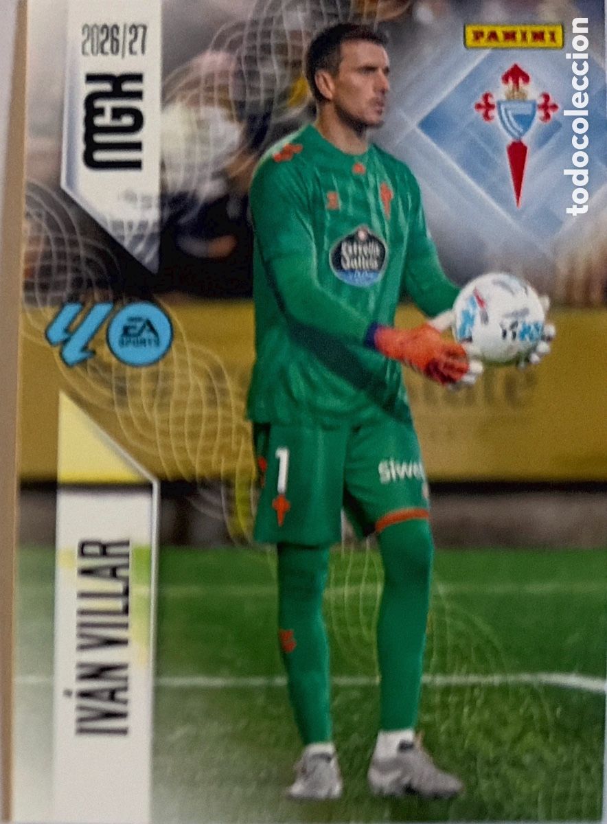 Figurine di Calcio: 111 Iv&aacute;n Villar (R. CELTA) - MEGACRACKS 2026/27 (PANINI)