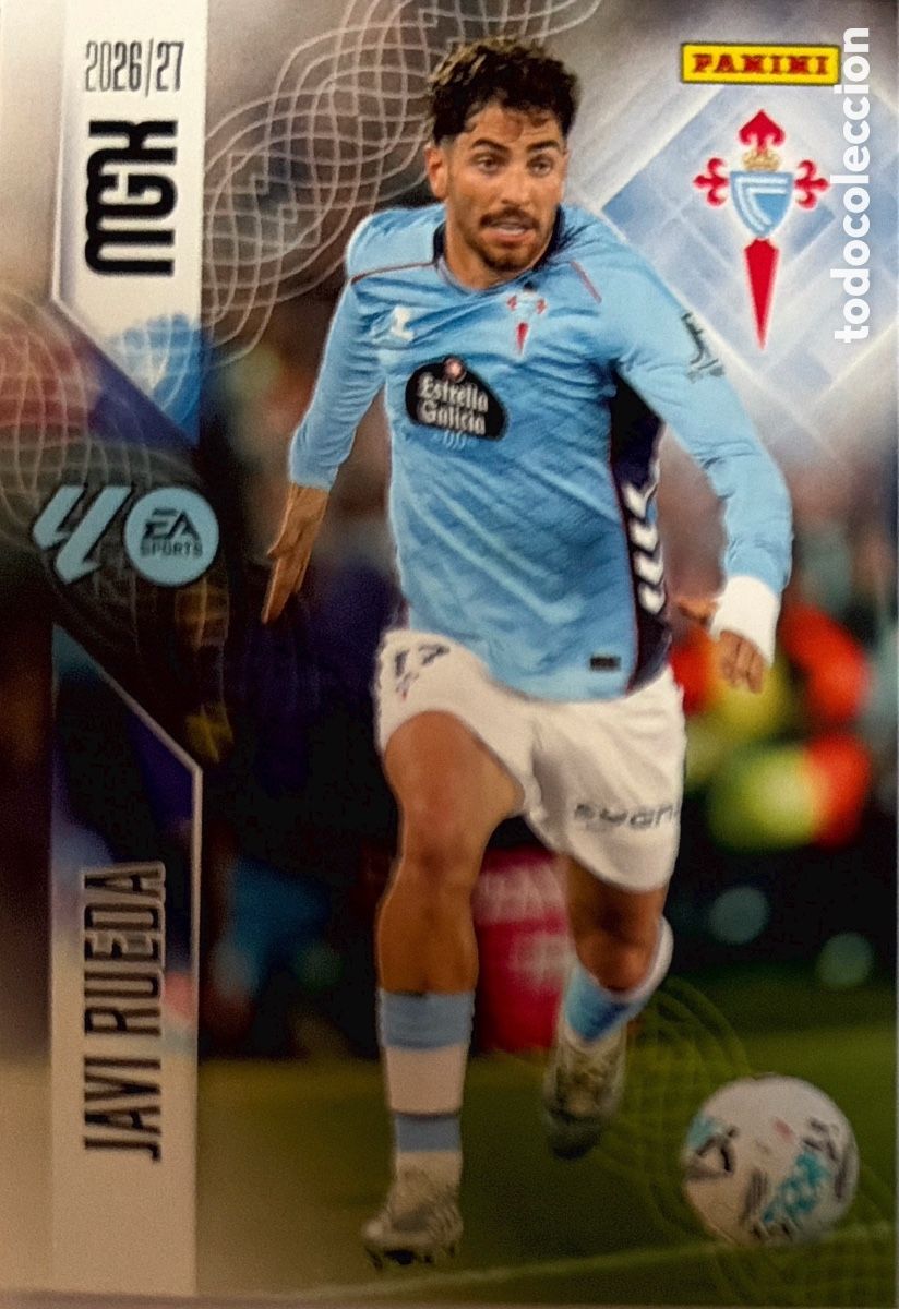 Figurine di Calcio: 112 Javi Rueda (R. CELTA) - MEGACRACKS 2026/27 (PANINI)