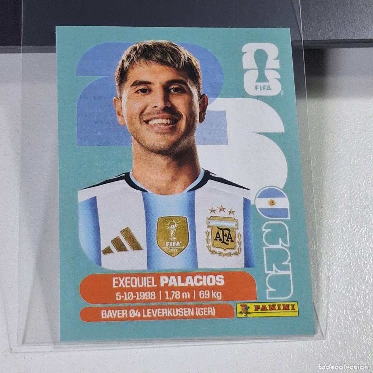 Figurine di Calcio: B67 ARG 11 ARG11 EXEQUIEL PALACIOS ARGENTINA ARG MUNDIAL FIFA WORLD CUP 2026 STICKER PANINI