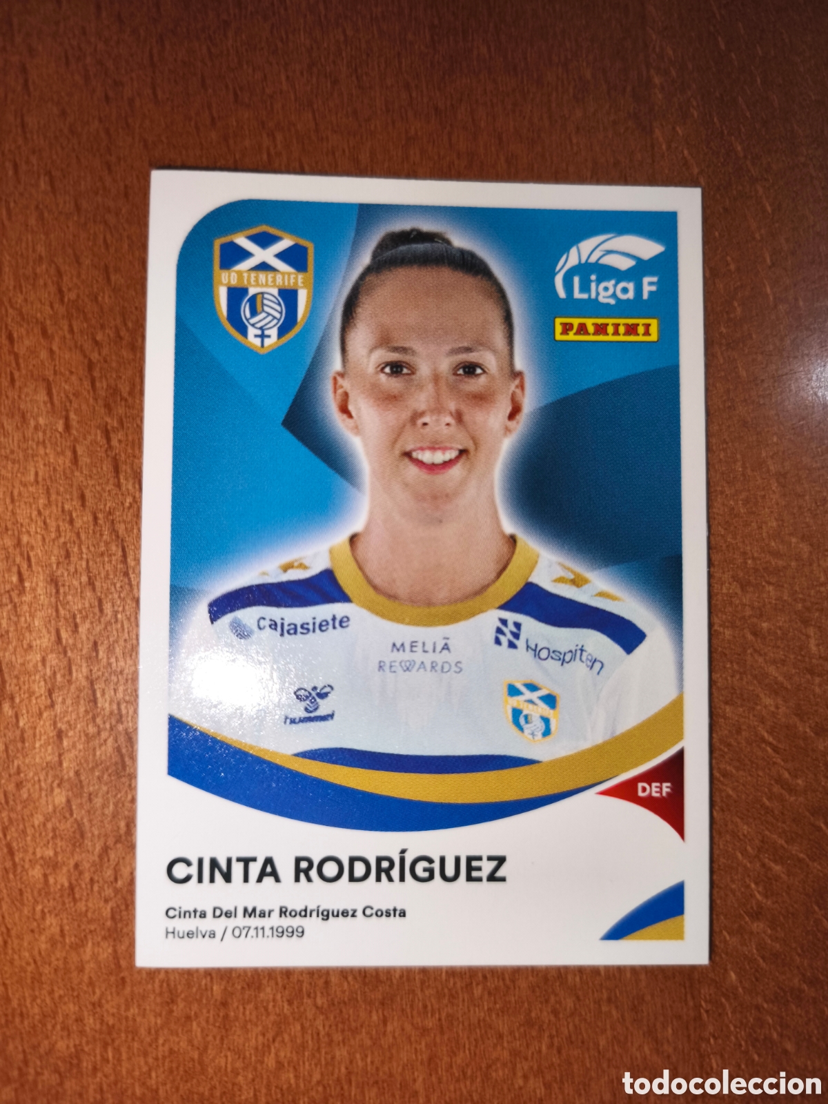 Cromos de Futebol: Cinta Rodr&iacute;guez n&deg;88 liga femenina f 24/25 Costa Adeje Tenerife