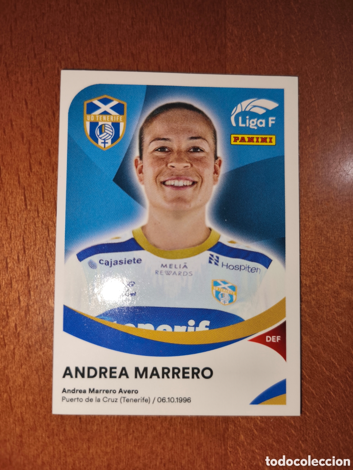 Cromos de Futebol: Andrea Marrero n&deg;89 liga femenina f 24/25 Costa Adeje Tenerife