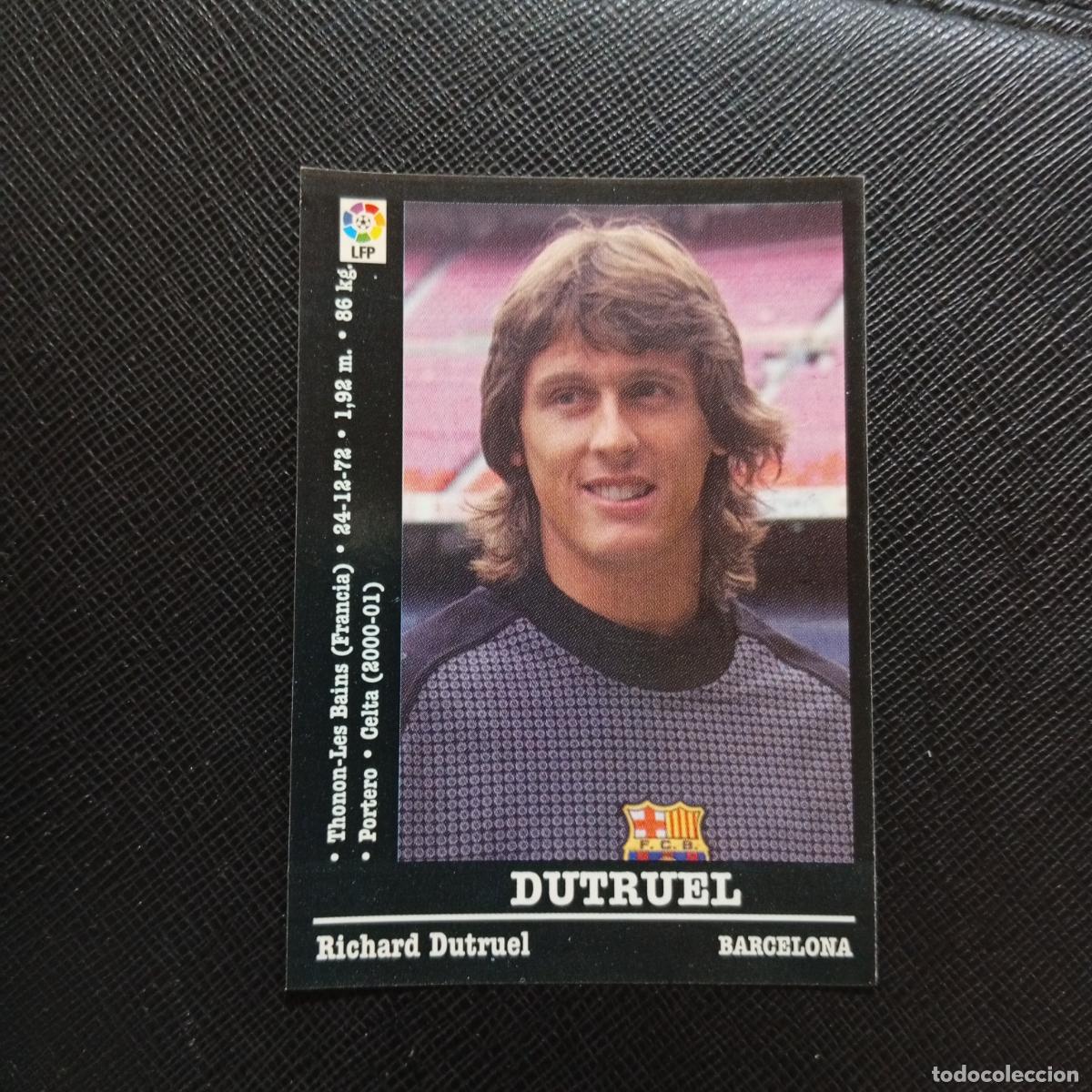 Cromos de Futebol: 19A 19 DUTRUEL BARCELONA PANINI 00 01 CROMO FUTBOL LIGA 2000 2001 - SIN PEGAR - A31 PG478