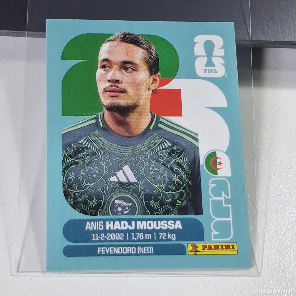 Cromos de Futebol: B67 ALG 17 ALG17 ANIS HADJ MOUSSA ARGELIA ALGERIA MUNDIAL FIFA WORLD CUP 2026 STICKER PANINI