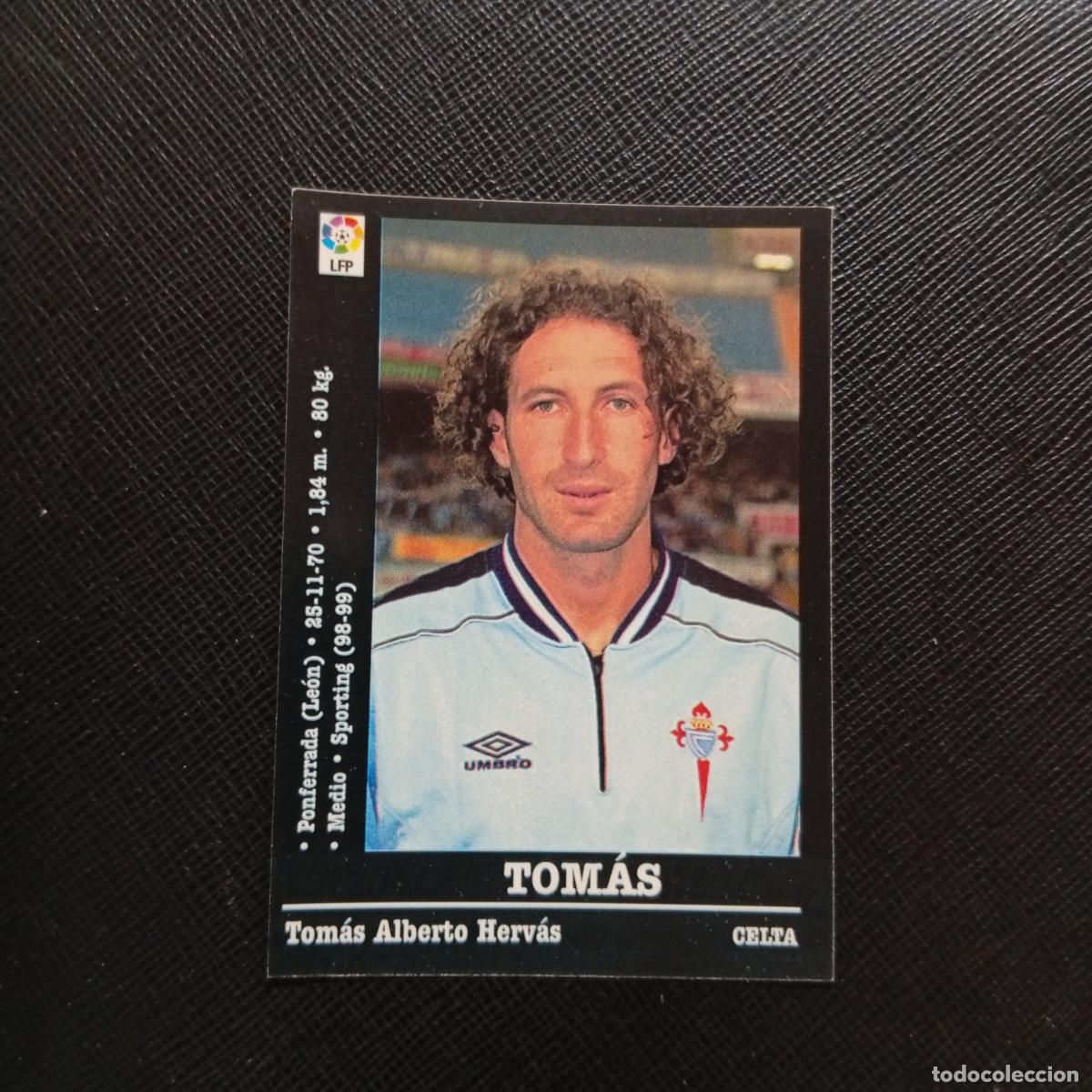 Cromos de Futebol: 113 TOMAS CELTA PANINI 00 01 CROMO FUTBOL LIGA 2000 2001 - SIN PEGAR - A31 PG478