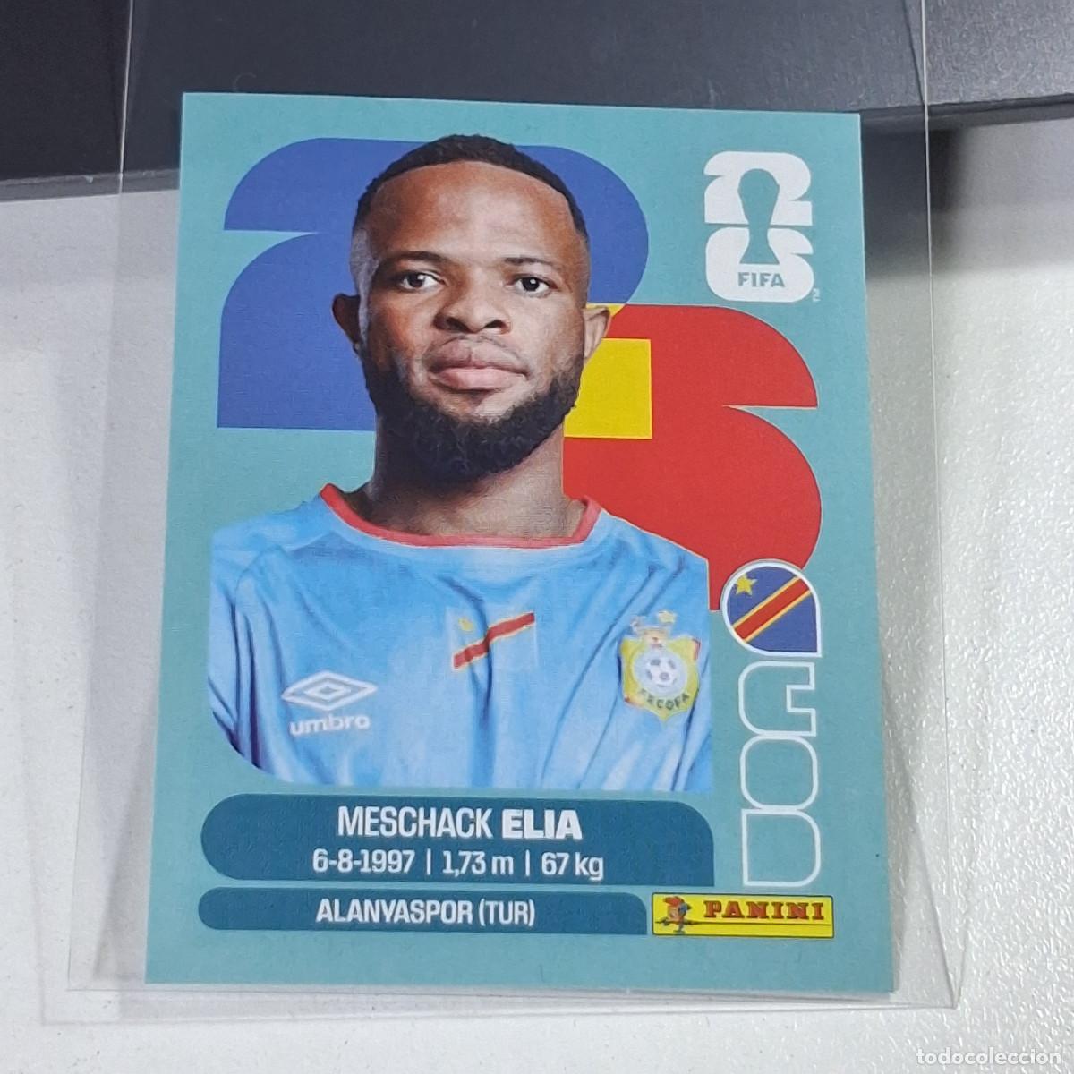 Cromos de Futebol: B67 COD 15 COD15 MESCHACK ELIA CONGO COD MUNDIAL FIFA WORLD CUP 2026 STICKER PANINI