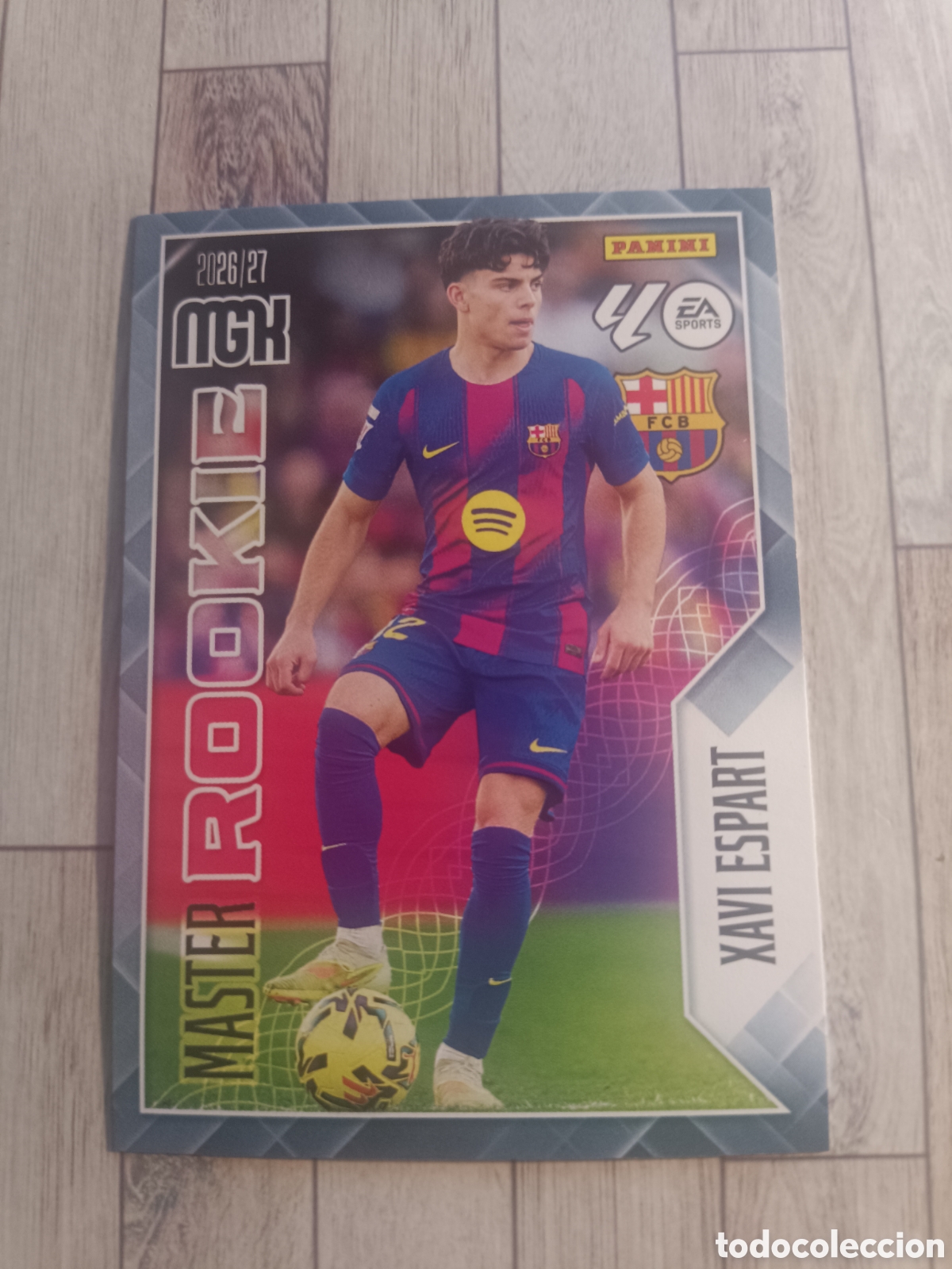 Cromos de Futebol: 422 XAVI ESPART MASTER ROOKIE BARCELONA MEGACRACKS MGK 26 27 PANINI 2026 2027
