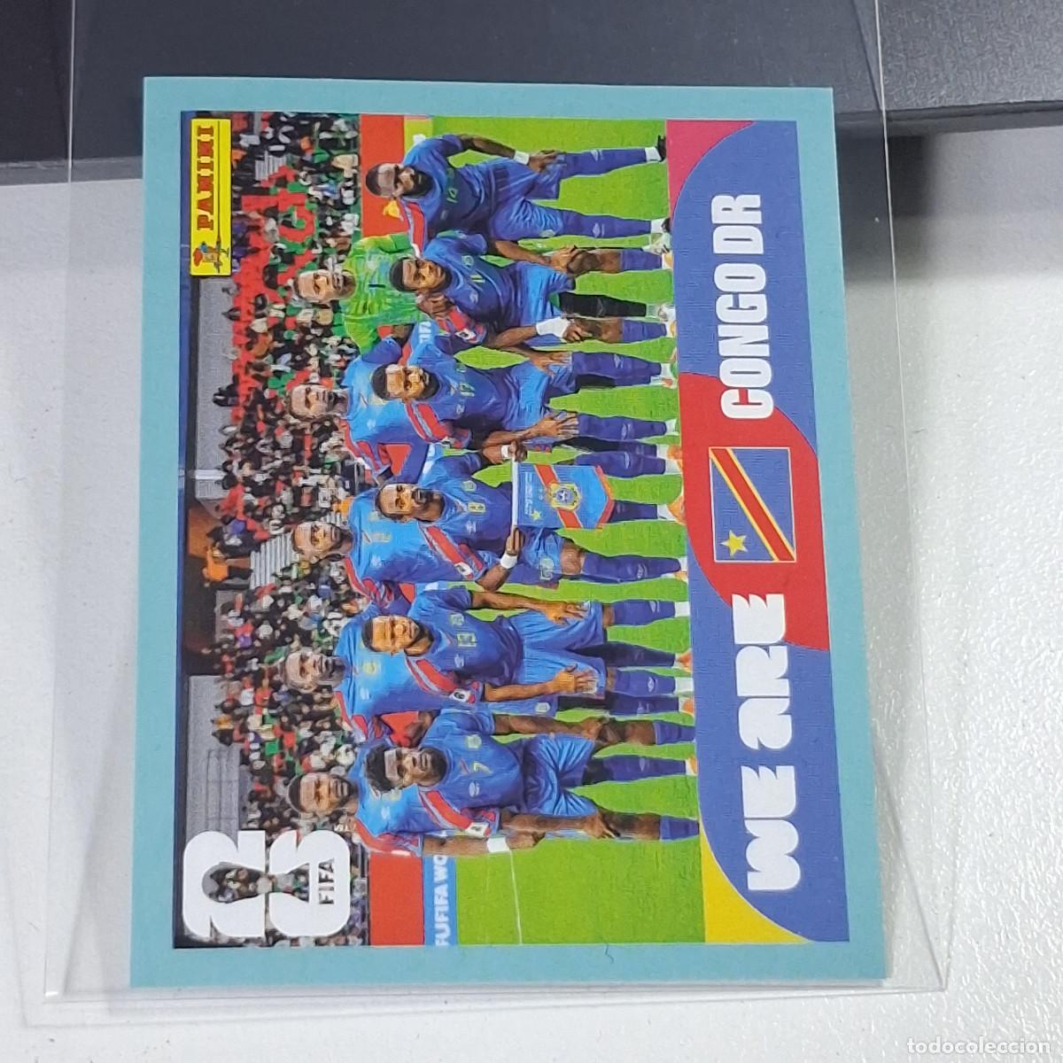 Cromos de Futebol: B67 COD13 TEAM PHOTO EQUIPO 13 COD REPUBLICA CONGO MUNDIAL FIFA WORLD CUP 2026 STICKER PANINI