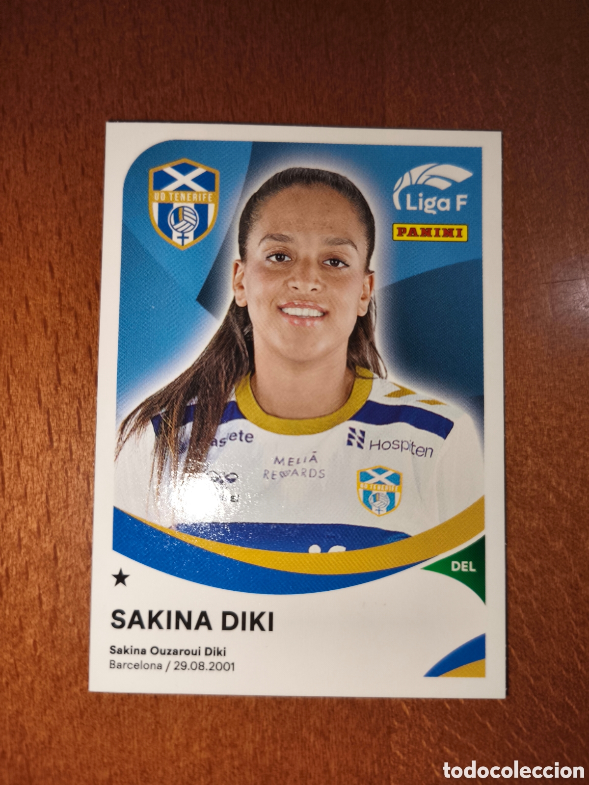 Cromos de Futebol: Sakina Diki n&deg;97 liga femenina f 24/25 Costa Adeje Tenerife