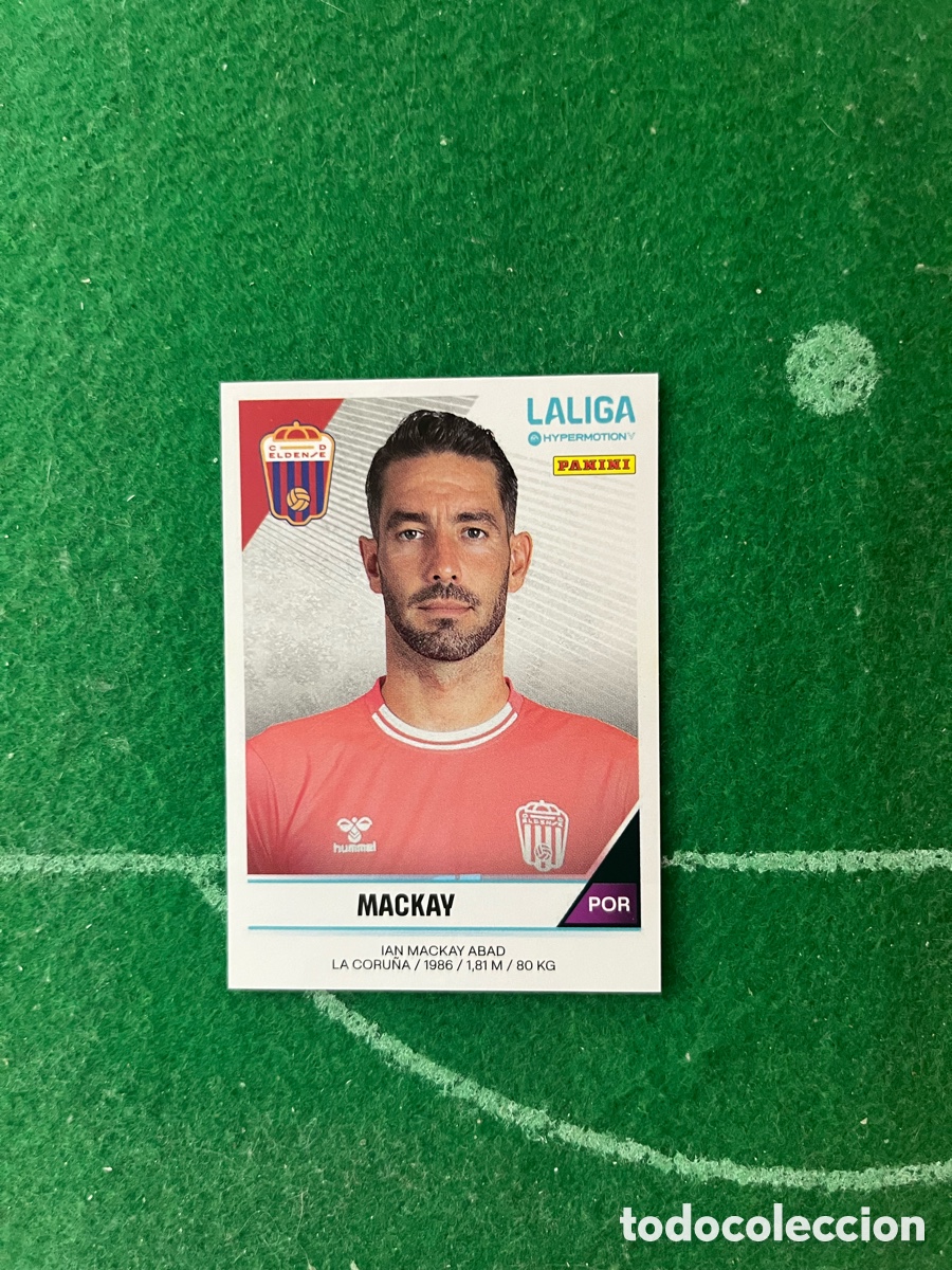 Cromos de Futebol: 194 MACKAY ELDENSE LIGA HYPERMOTION 2024 2025 PANINI