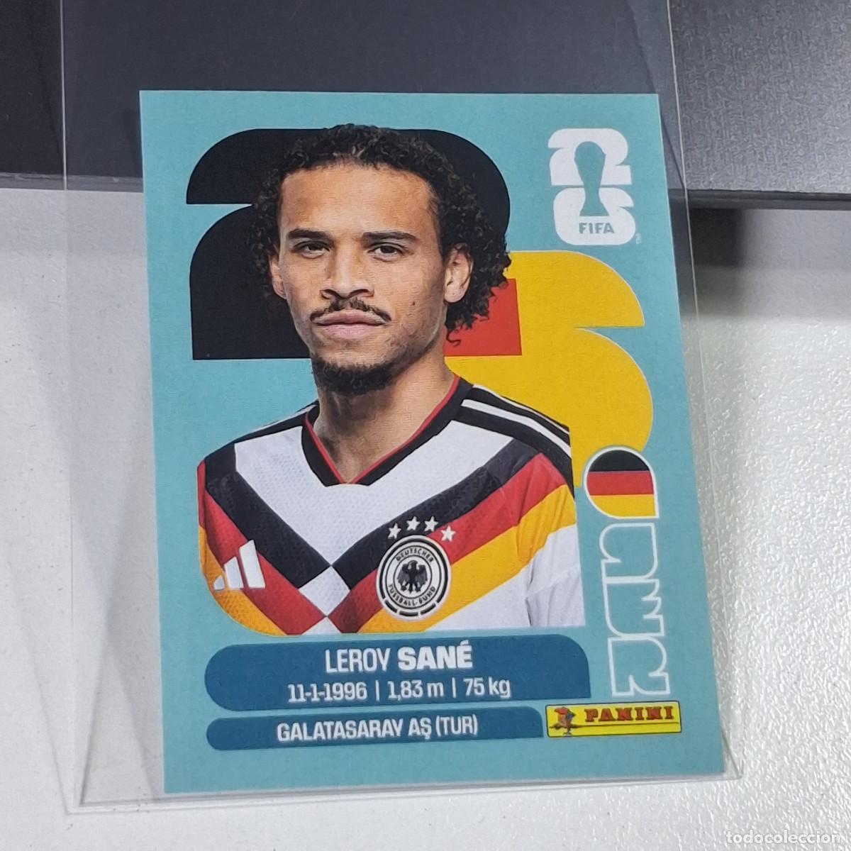 Cromos de Futebol: B67 GER18 LEROY SAN&Eacute; 18 GER ALEMANIA GERMANY GER MUNDIAL FIFA WORLD CUP 2026 STICKER PANINI
