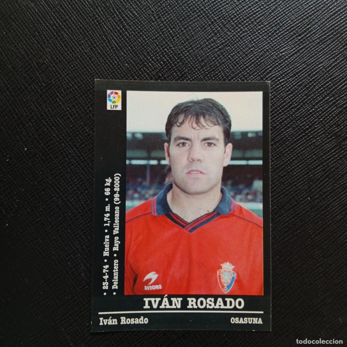 Cromos de Futebol: 320 IVAN ROSADO OSASUNA PANINI 00 01 CROMO FUTBOL LIGA 2000 2001 - SIN PEGAR - A31 PG487