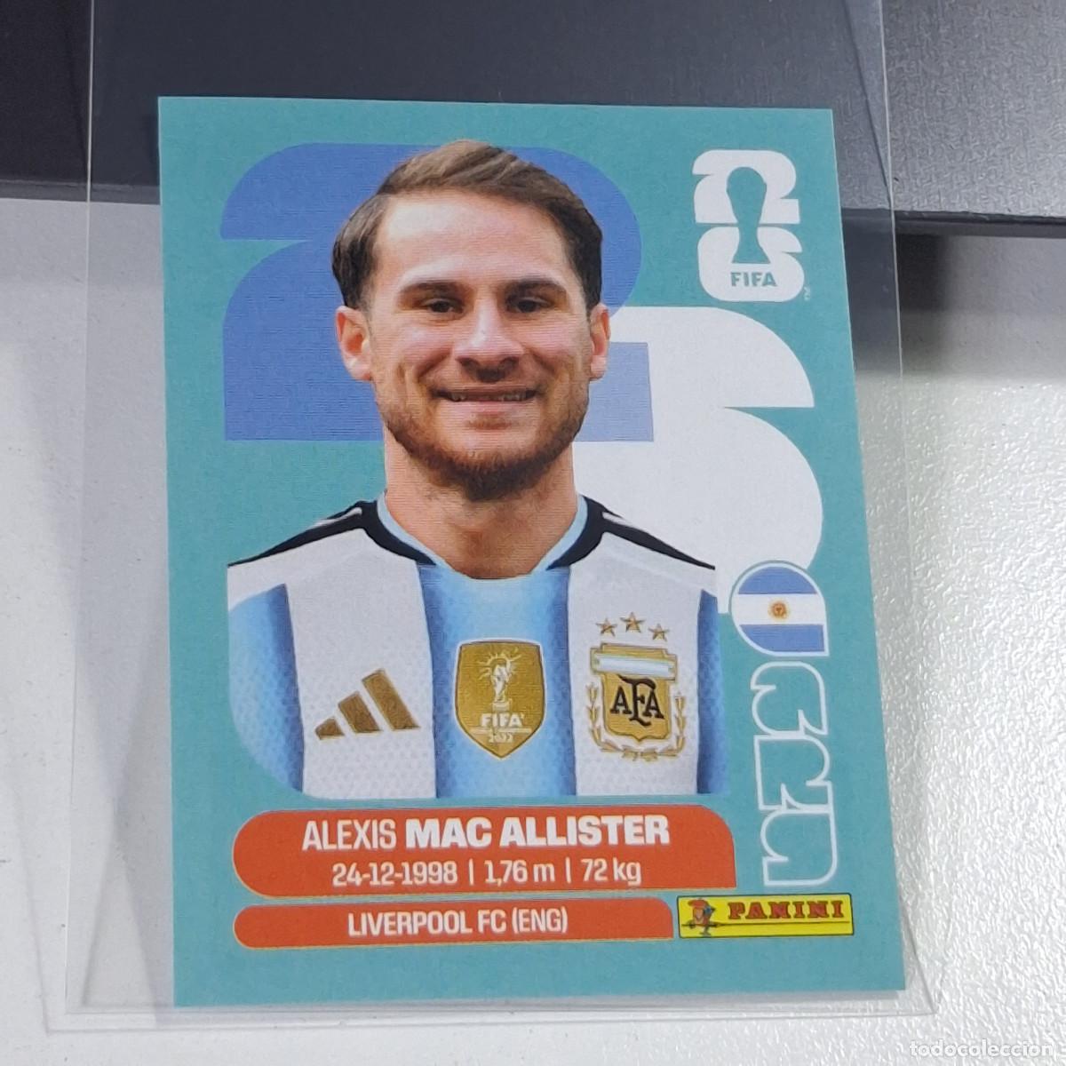 Fu&szlig;ball-Sticker: B67 ARG9 ALEXIS MAC ALLISTER 9 ARGENTINA ARG MUNDIAL FIFA WORLD CUP 2026 STICKER PANINI