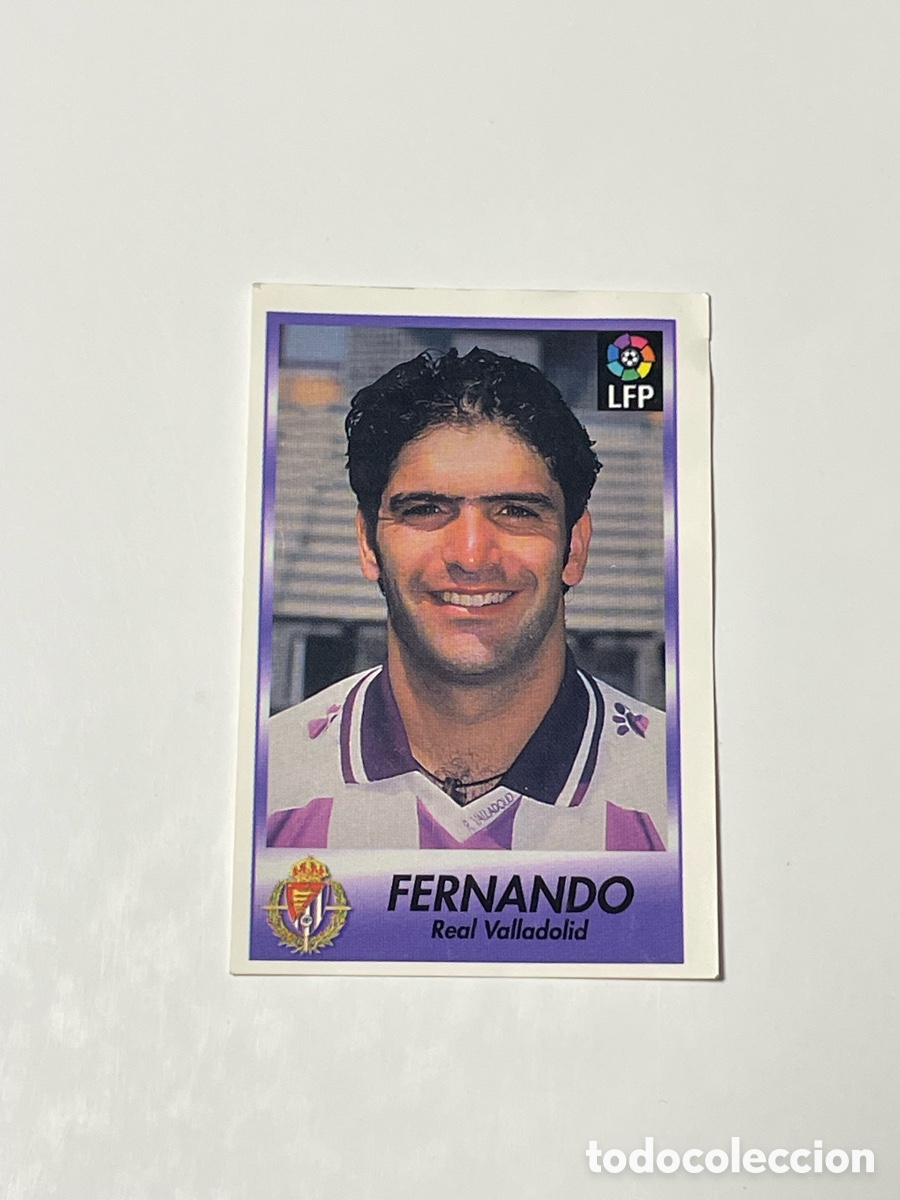 Fu&szlig;ball-Sticker: Fernando Valladolid 96/97 Bollycao #268