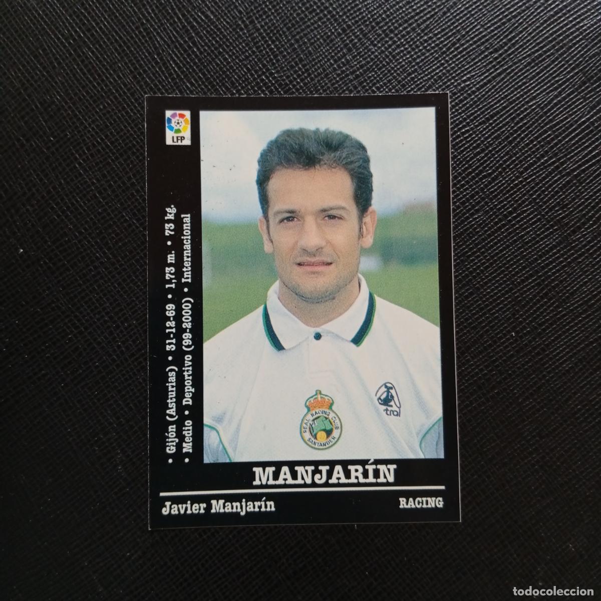 Fu&szlig;ball-Sticker: 250 MANJARIN RACING PANINI 00 01 CROMO FUTBOL LIGA 2000 2001 - SIN PEGAR - A31 PG487