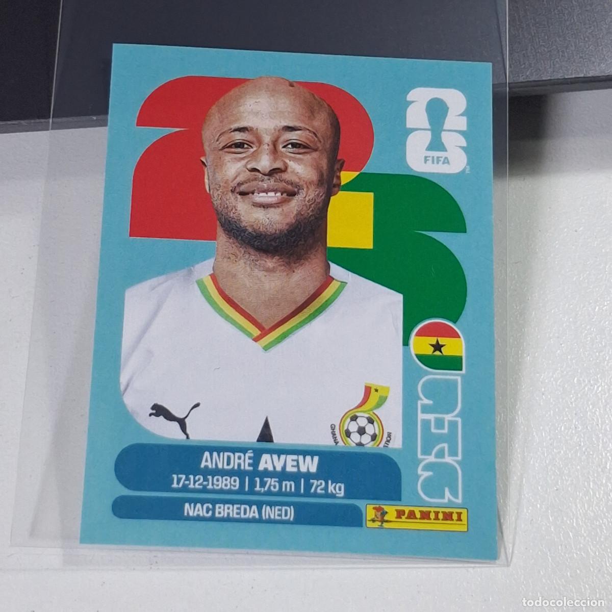 Fu&szlig;ball-Sticker: B67 GHA17 ANDREW AYEW 17 GHANA GHA MUNDIAL FIFA WORLD CUP 2026 STICKER PANINI