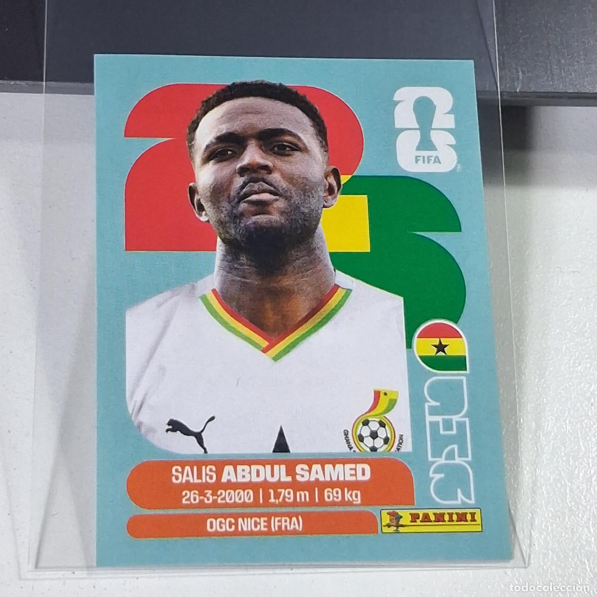 Football Stickers: B67 GHA11 SALIS ABDUL SAMED 11 GHANA GHA MUNDIAL FIFA WORLD CUP 2026 STICKER PANINI