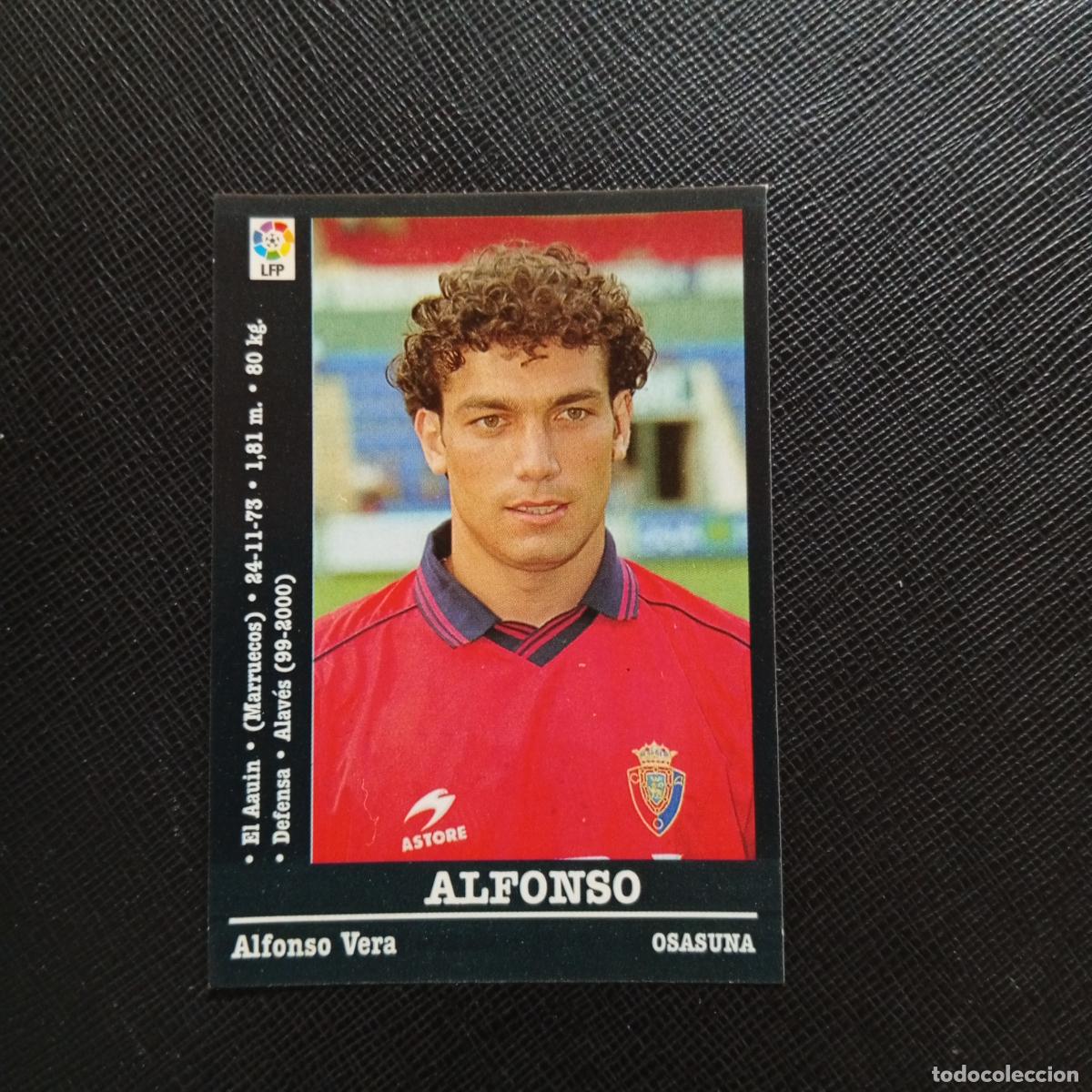 Football Stickers: 309 ALFONSO OSASUNA PANINI 00 01 CROMO FUTBOL LIGA 2000 2001 - SIN PEGAR - A31 PG487