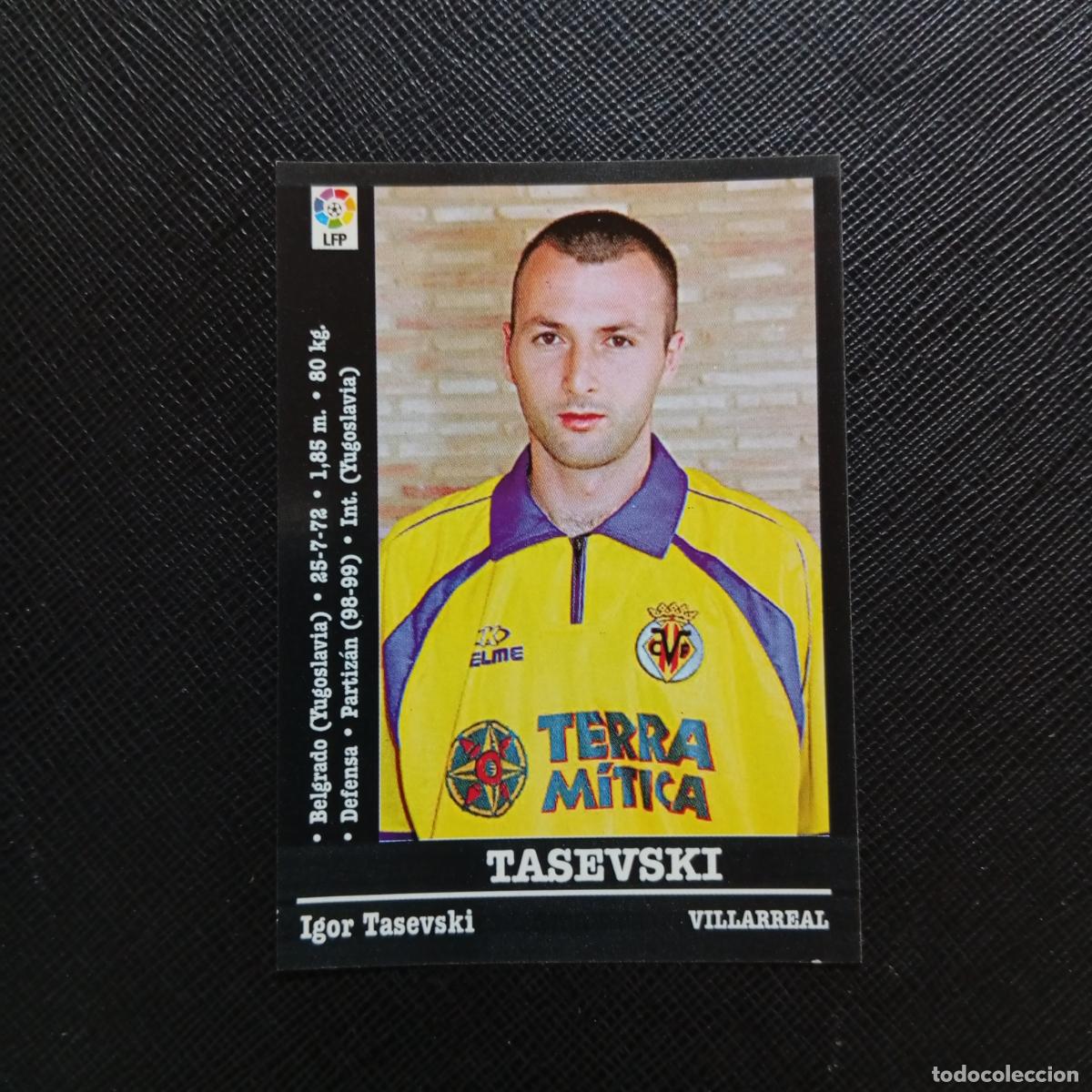 Cartes &agrave; collectionner de Football: 330 TASEVSKI VILLARREAL PANINI 00 01 CROMO FUTBOL LIGA 2000 2001 - SIN PEGAR - A31 PG487