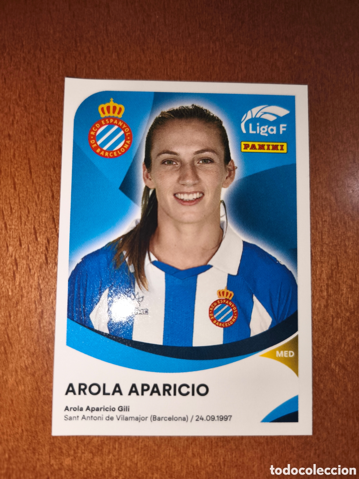 Cromos de Futebol: Arola Aparicio n&deg;156 liga femenina f 24/25 Espanyol Femenino