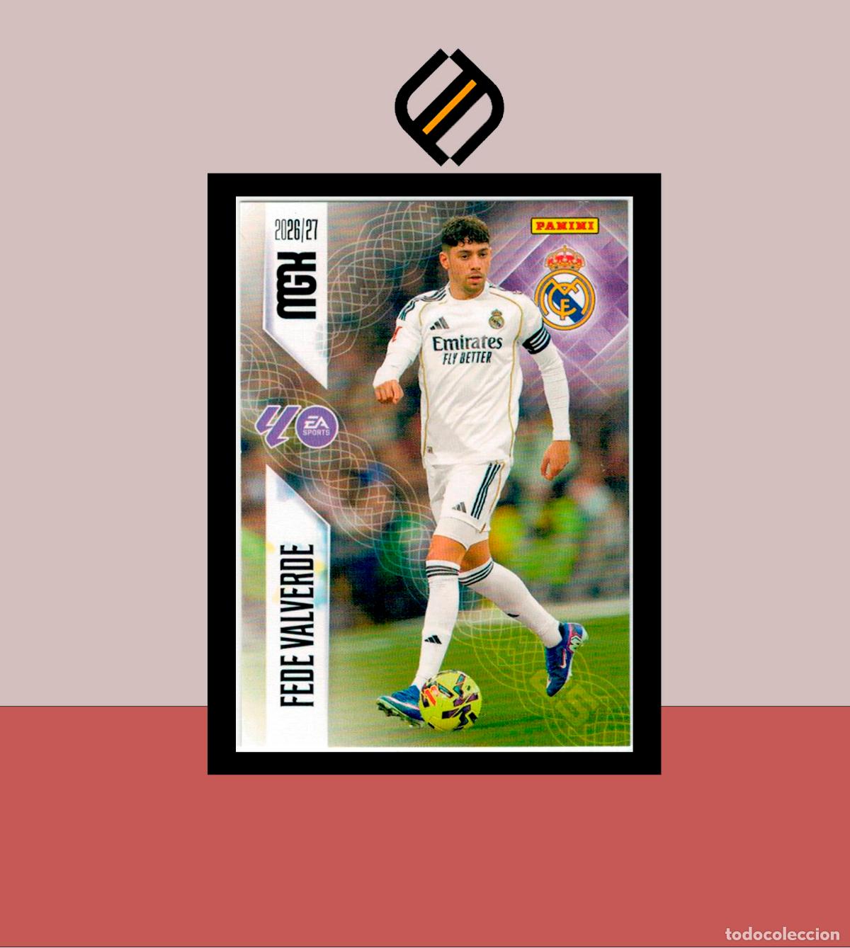 Cromos de Futebol: MEGACRACKS 2026 2027 26 27 PANINI N&ordm; 226 FEDE VALVERDE REAL MADRID COLECCI&Oacute;N ALB&Uacute;M MGK