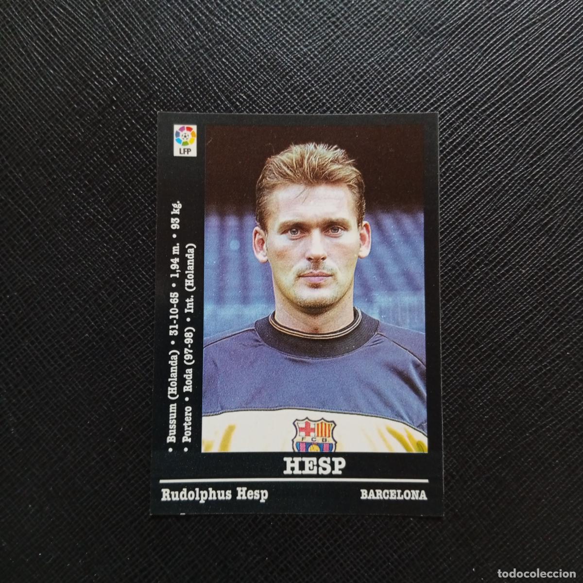 Cromos de f&uacute;tbol: 19 HESP BARCELONA PANINI 00 01 CROMO FUTBOL LIGA 2000 2001 - SIN PEGAR - A31 PG496