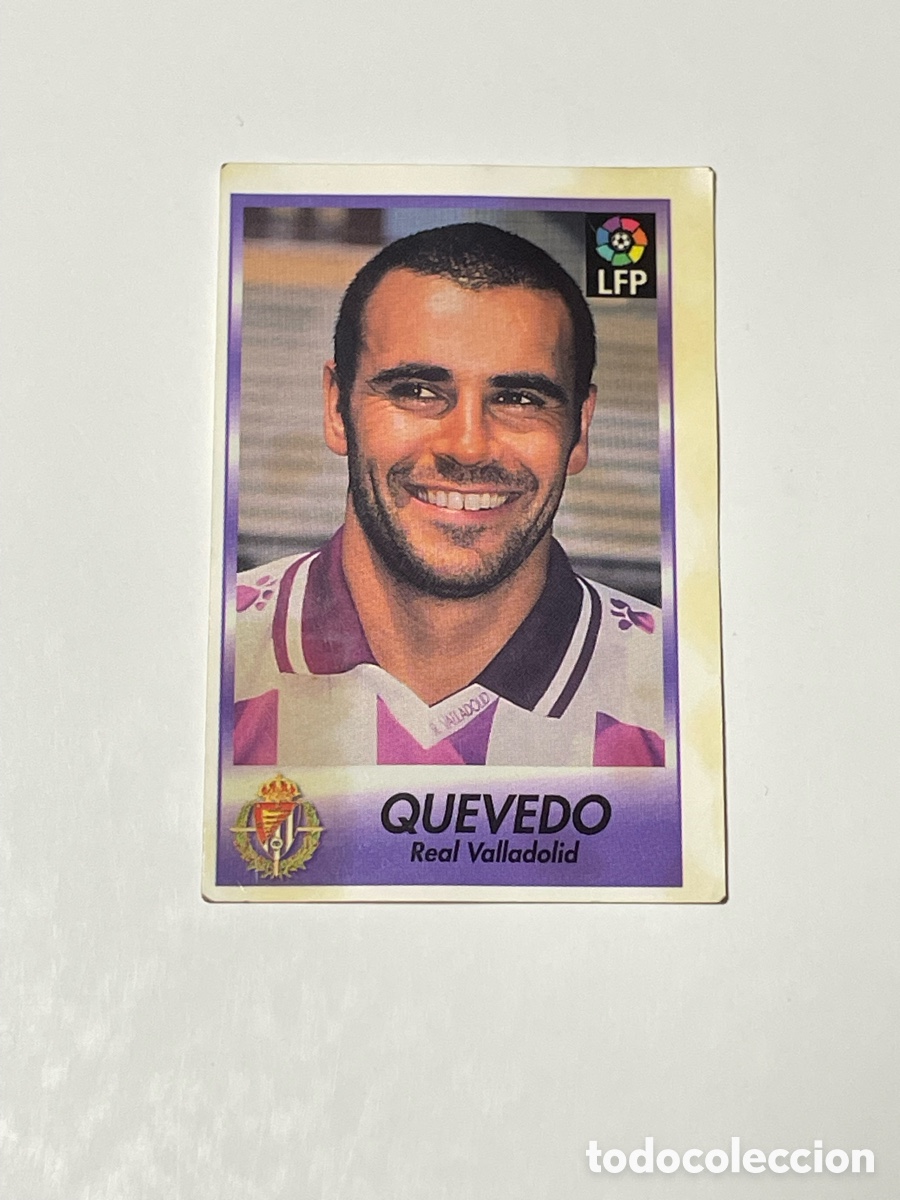 Cromos de f&uacute;tbol: Jos&eacute; Mar&iacute;a Quevedo Valladolid 96/97 Bollycao #269