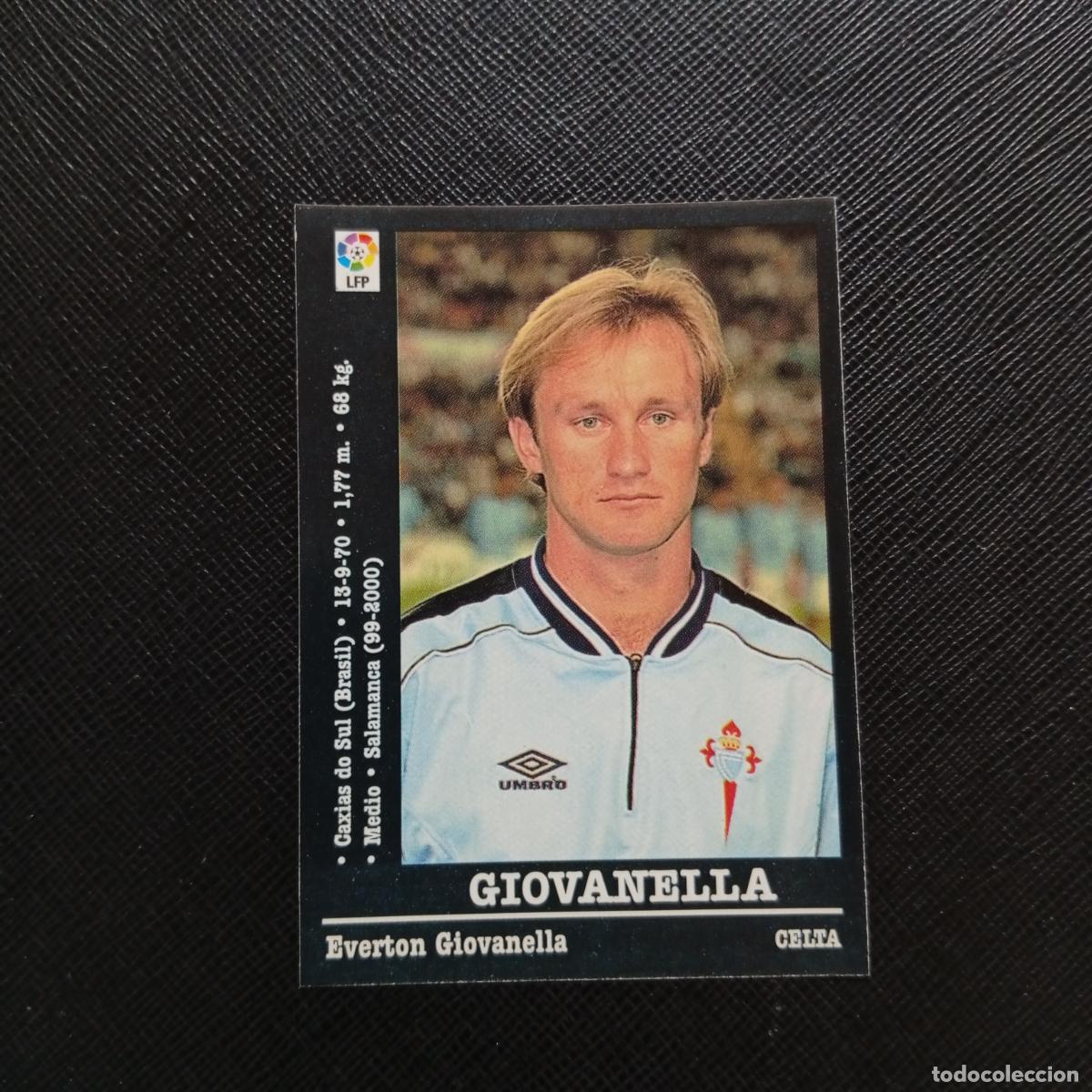 Cromos de f&uacute;tbol: 110 GIOVANELLA CELTA PANINI 00 01 CROMO FUTBOL LIGA 2000 2001 - SIN PEGAR - A31 PG496