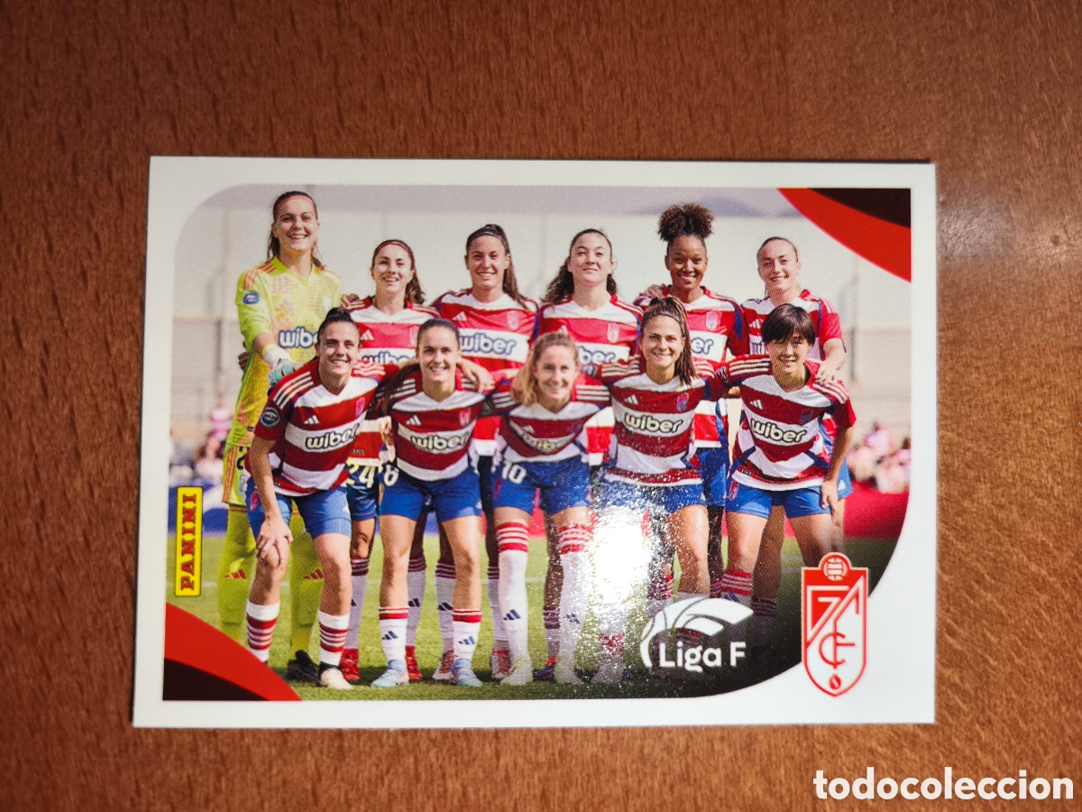 Cromos de Futebol: Alineaci&oacute;n Granada CF n&deg;163 liga femenina f 24/25