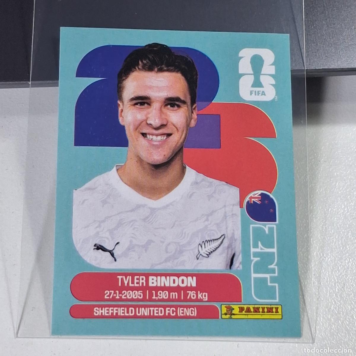 Cromos de Futebol: B67 NZL7 TYLER BINDON 7 NUEVA ZELANDA NZL NEW ZEALAND MUNDIAL FIFA WORLD CUP 2026 STICKER PANINI