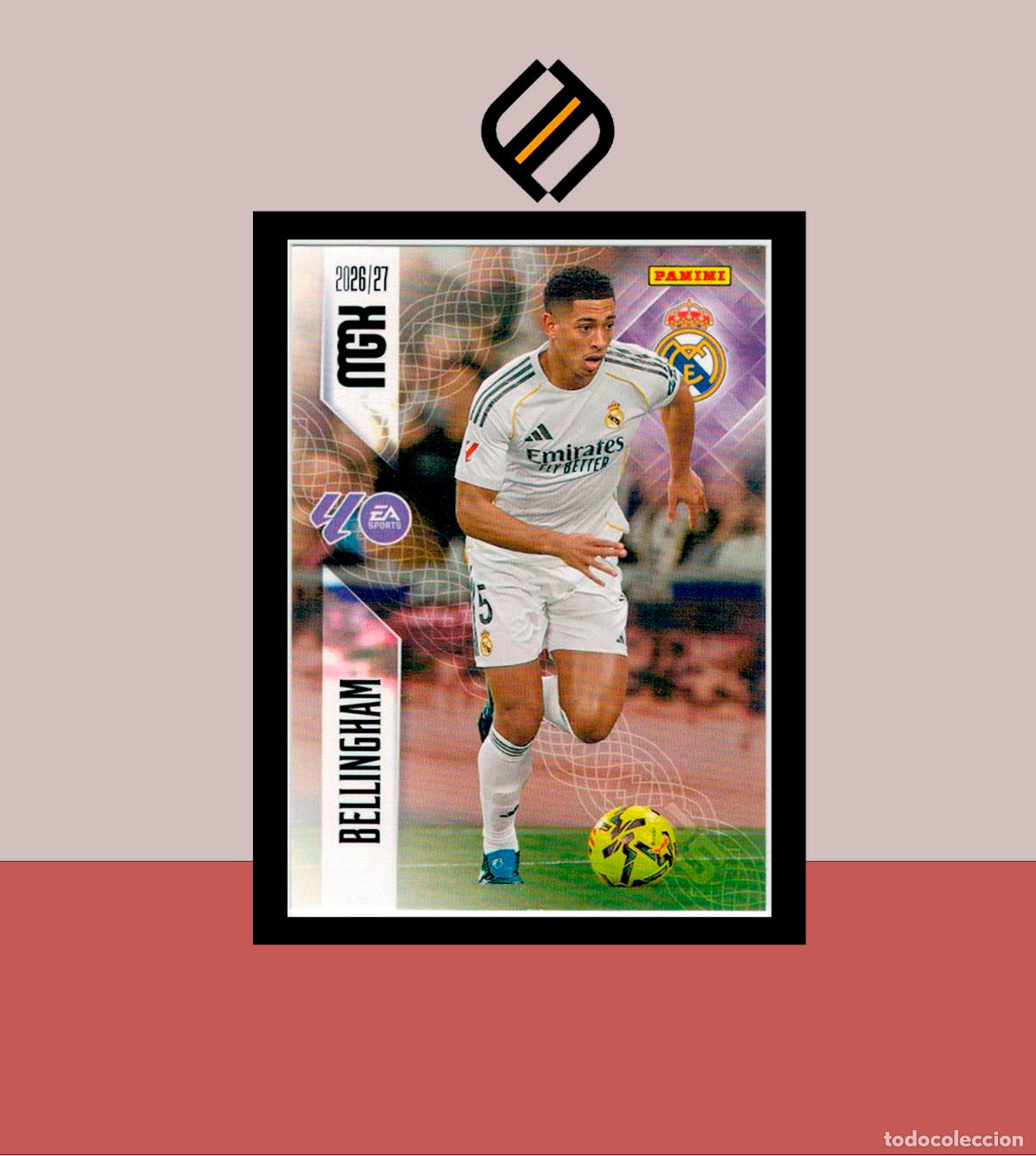 Cromos de Futebol: MEGACRACKS 2026 2027 26 27 PANINI N&ordm; 228 BELLINGHAM REAL MADRID COLECCI&Oacute;N ALB&Uacute;M MGK
