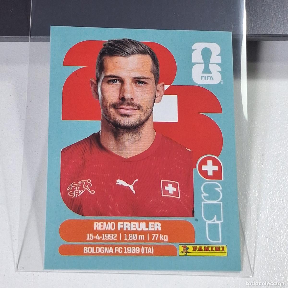 Cromos de f&uacute;tbol: B67 SUI11 REMO FREULER 11 SUIZA SUI SWITZERLAND MUNDIAL FIFA WORLD CUP 2026 STICKER PANINI