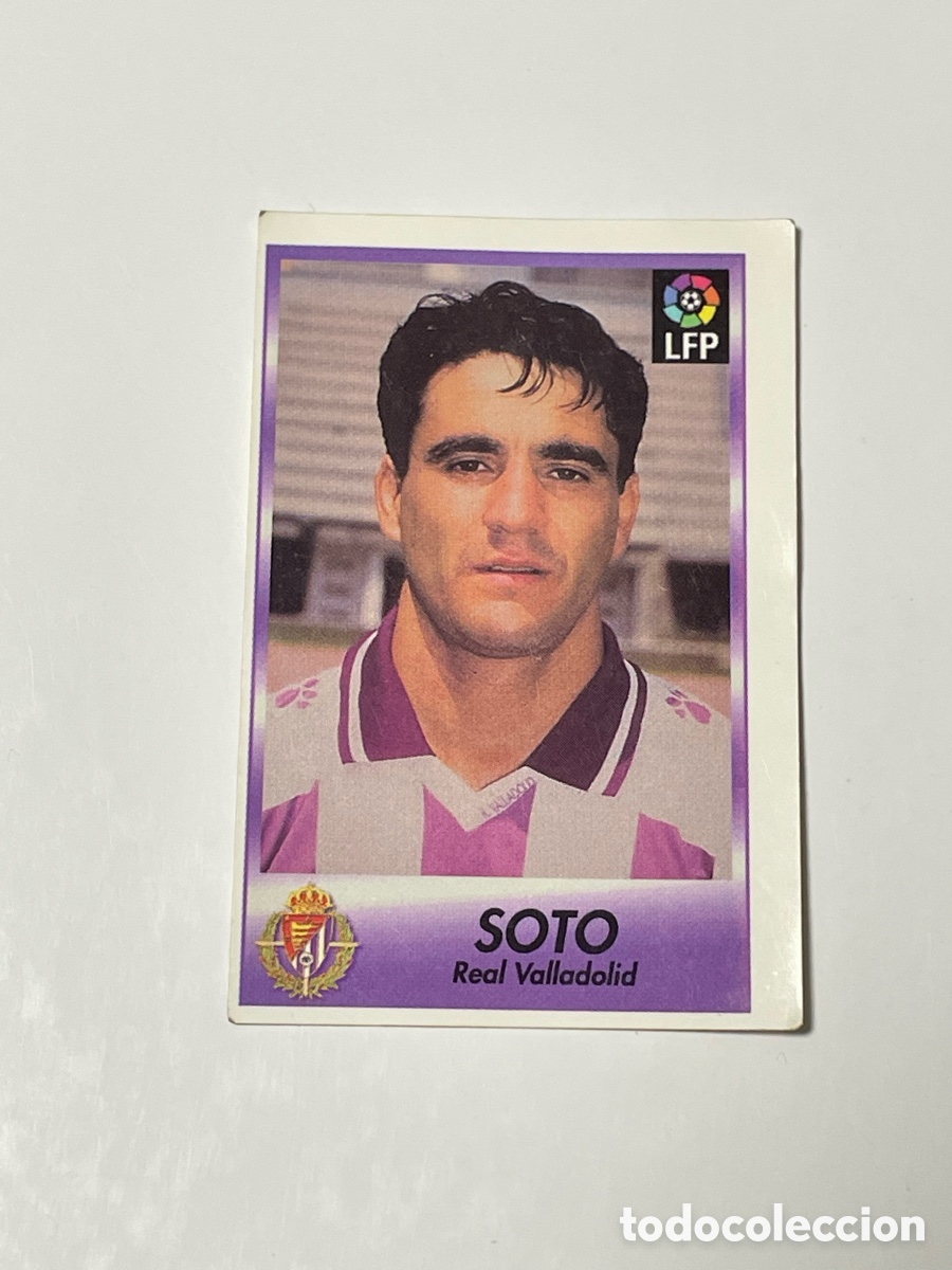 Cromos de f&uacute;tbol: Jos&eacute; Luis Soto Valladolid 96/97 Bollycao #273