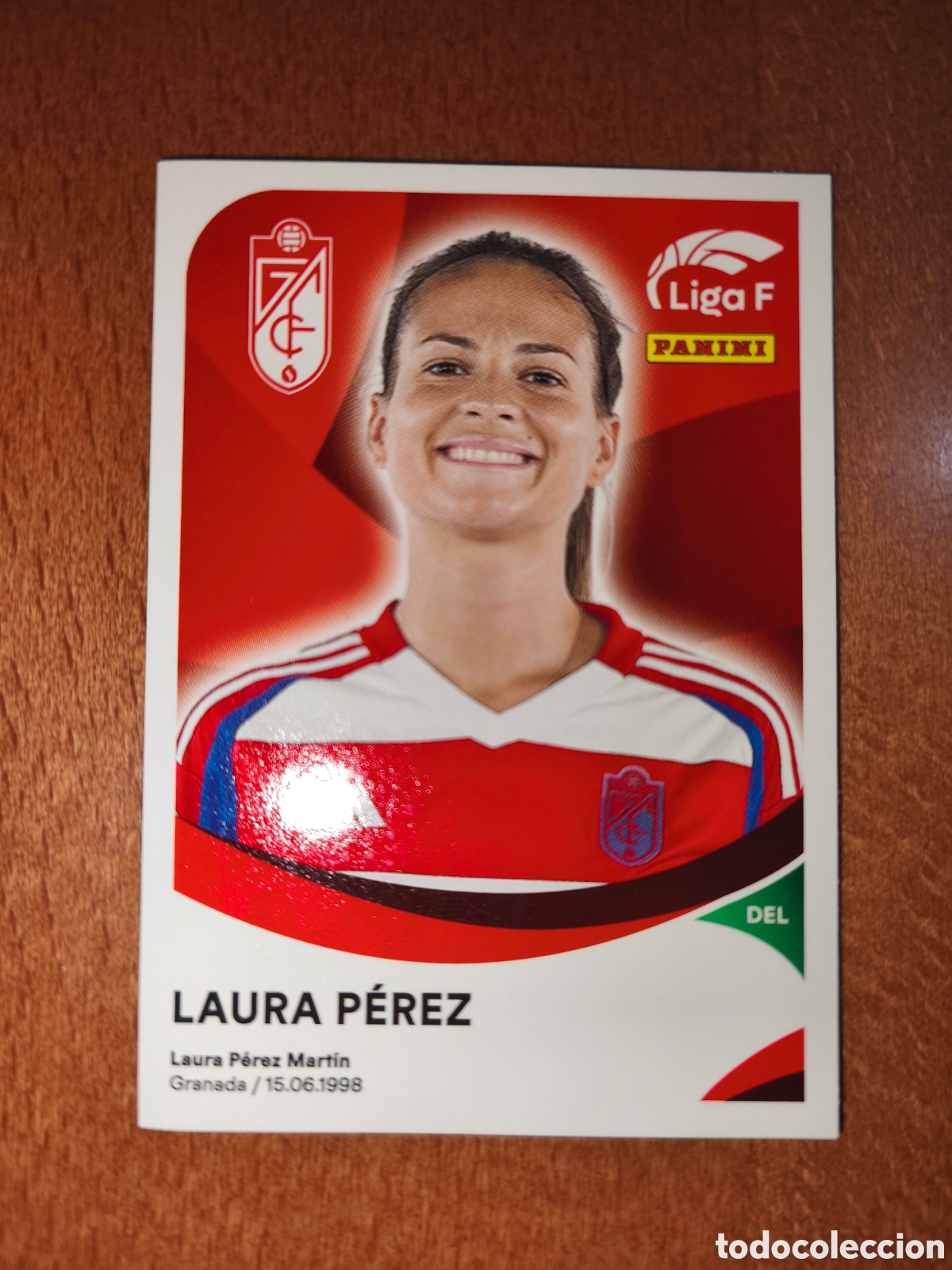 Cromos de f&uacute;tbol: Laura P&eacute;rez n&deg;177 liga femenina f 24/25 Granada