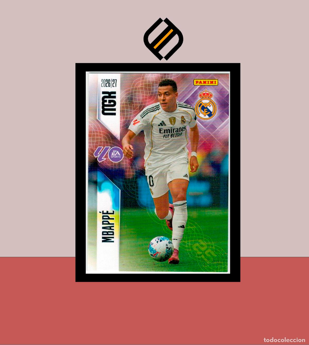 Cromos de f&uacute;tbol: MEGACRACKS 2026 2027 26 27 PANINI N&ordm; 232 MBAPP&Eacute; REAL MADRID COLECCI&Oacute;N ALB&Uacute;M MGK