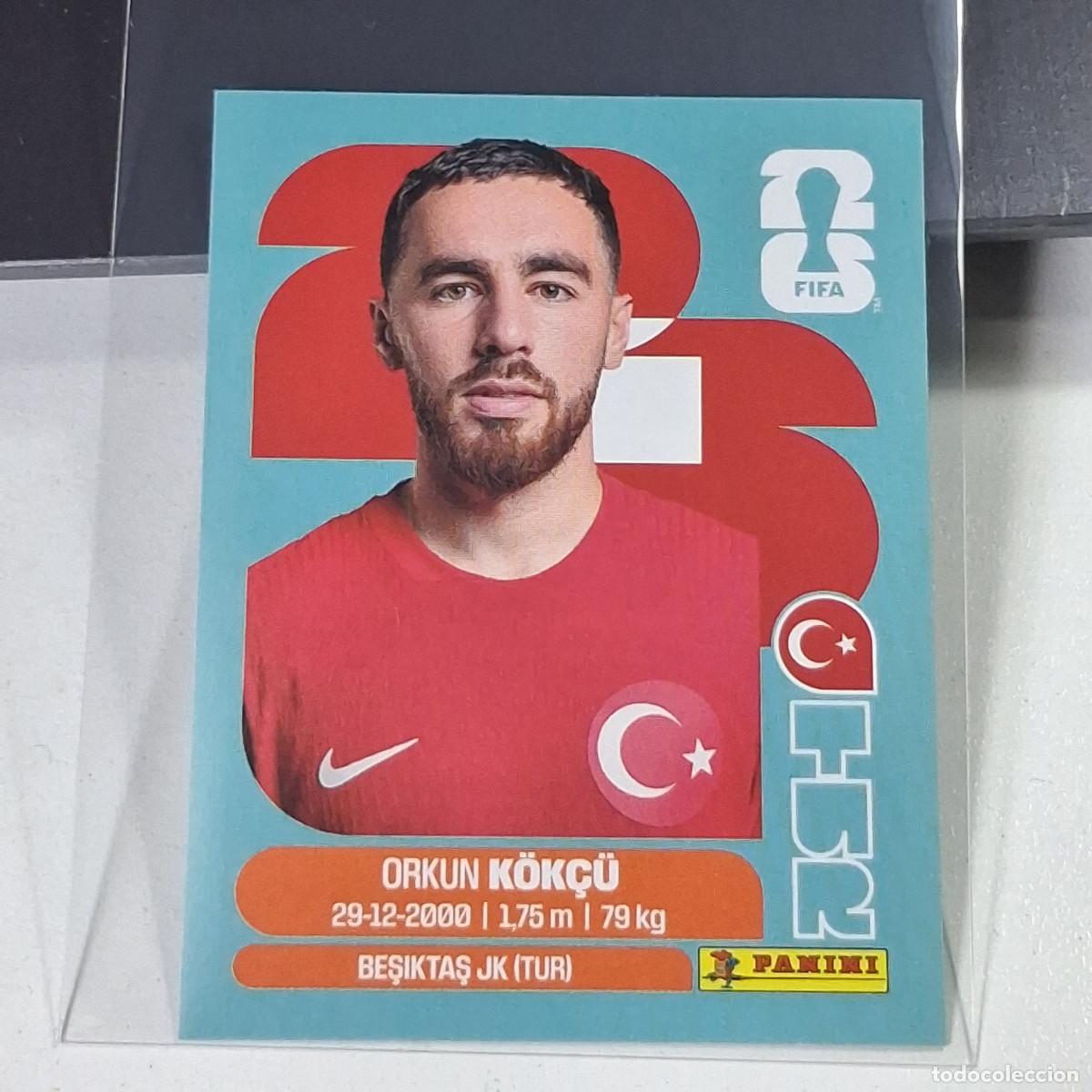 Cromos de f&uacute;tbol: B67 TUR12 ORKUN K&Ouml;K&Ccedil;&Uuml; 12 TURQU&Iacute;A TURQUEY TUR MUNDIAL FIFA WORLD CUP 2026 STICKER PANINI