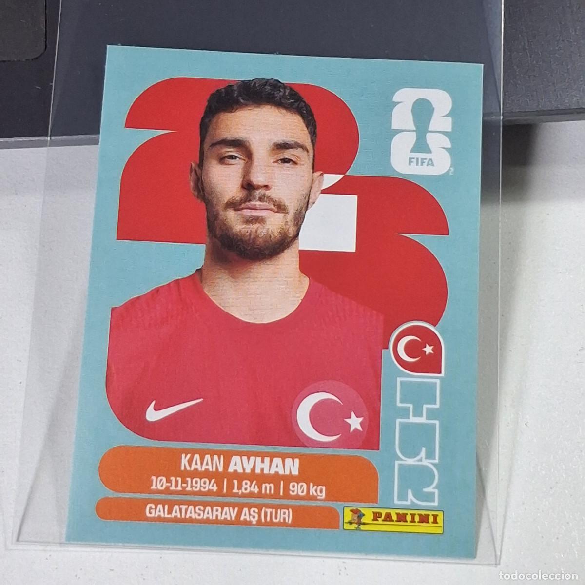 Cromos de f&uacute;tbol: B67 TUR 9 TUR9 KAAN AYHAN TURQUIA TURQUEY MUNDIAL FIFA WORLD CUP 2026 STICKER PANINI