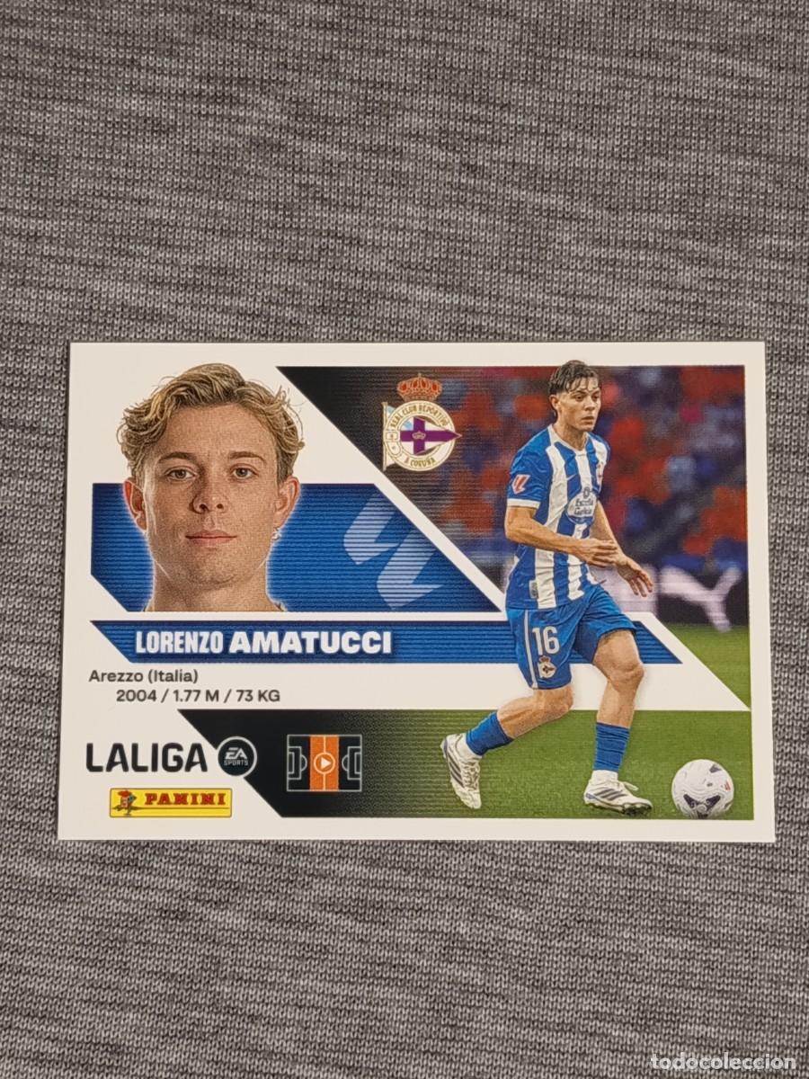 Cromos de f&uacute;tbol: Liga este 26 27 Panini AMATUCCI FICHAJE 22 DEPORTIVO DE LA CORU&Ntilde;A nuevo