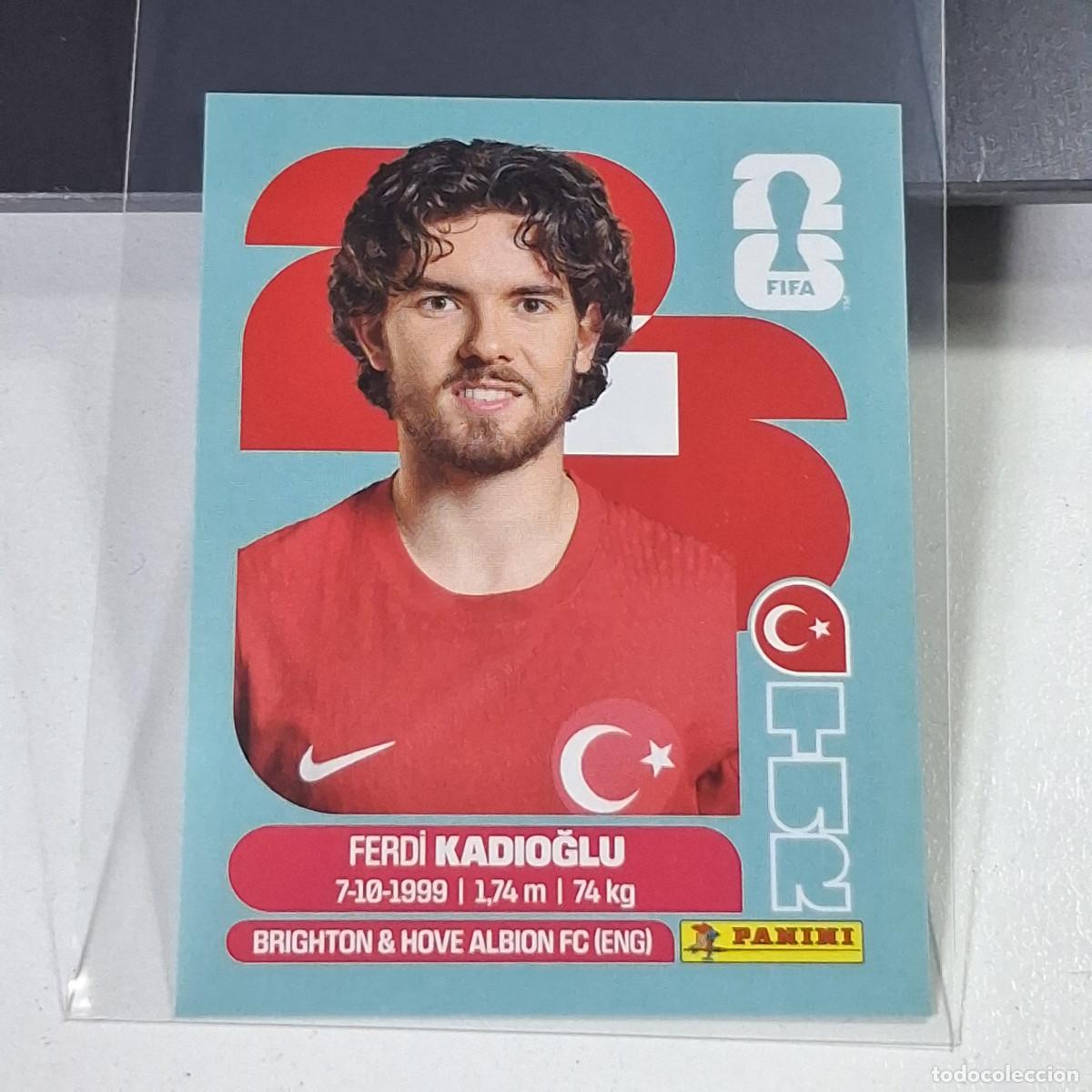 Cromos de f&uacute;tbol: B67 TUR 8 TUR8 FERDI KADIOGLU TURQUIA TURQUEY TUR MUNDIAL FIFA WORLD CUP 2026 STICKER PANINI